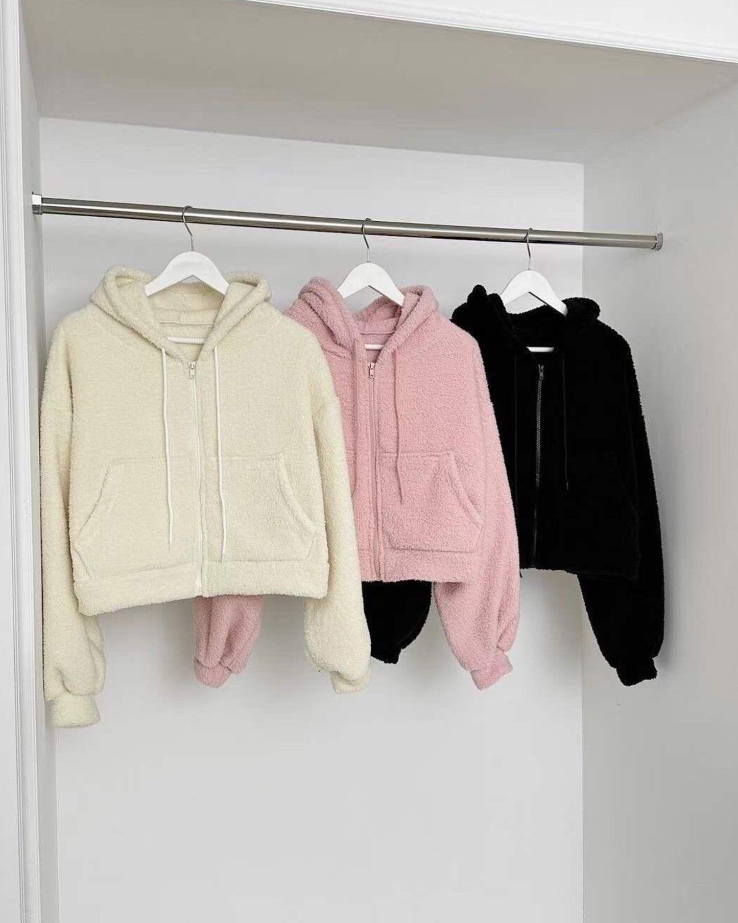 【𝗛𝗼𝘁 𝗜𝘁𝗲𝗺.ᐟ.ᐟ｜人氣回歸】短絨連帽 𝗝𝗮𝗰𝗸𝗲𝘁