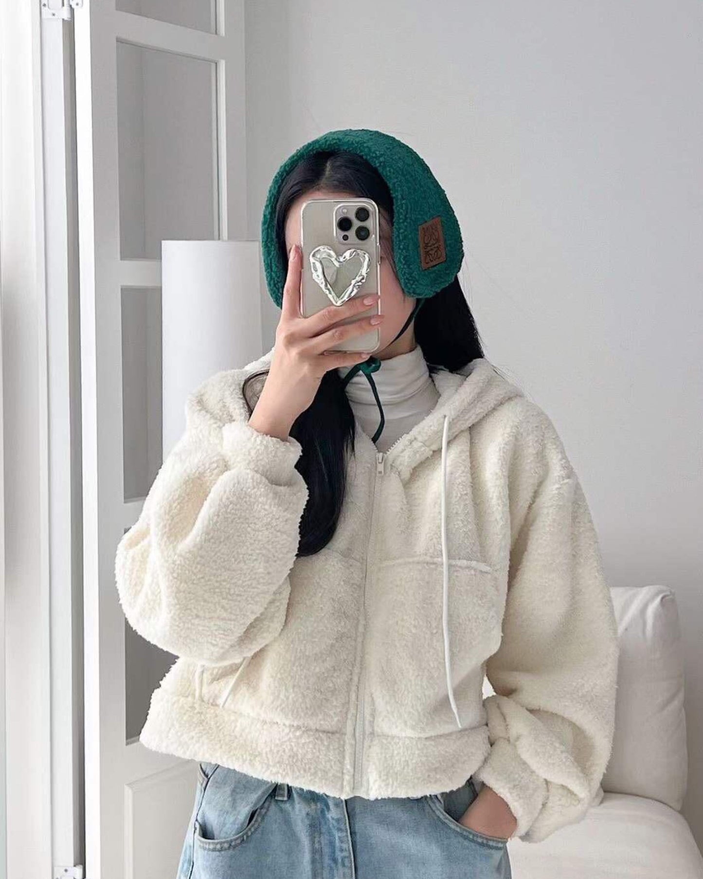 【𝗛𝗼𝘁 𝗜𝘁𝗲𝗺.ᐟ.ᐟ｜人氣回歸】短絨連帽 𝗝𝗮𝗰𝗸𝗲𝘁