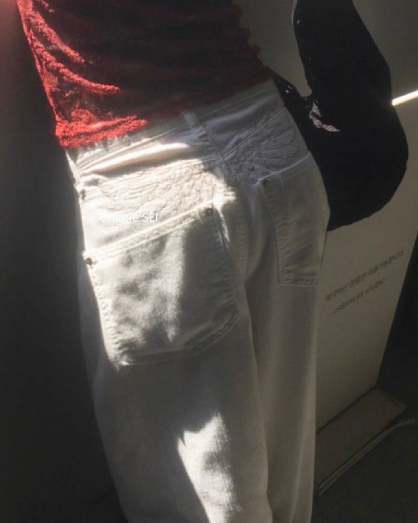 【 જ⁀➴ 美爆天使翼神褲˚꒰ঌ ໒꒱ 早鳥! 空氣感彎刀褲๑齊③個𝗦𝗶𝘇𝗲๑♡】  𝗔𝗻𝗴𝗲𝗹 𝗣𝗮𝗻𝘁𝘀