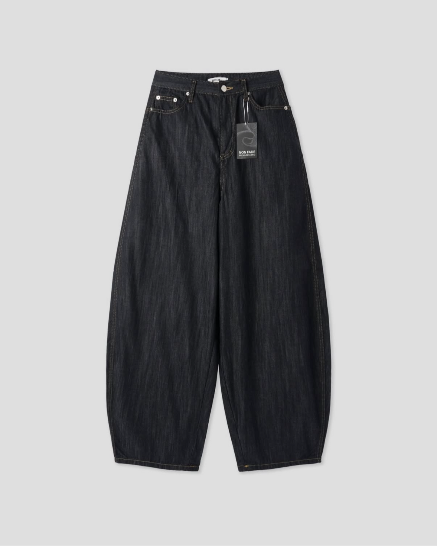 【 . ݁₊ ⊹ . ݁˖ . ݁上窄下寬鬆❤️早鳥彎刀線條版型俐落𝗨𝗣 ~ ③個𝗦𝗶𝘇𝗲๑ 】  𝗥𝗶𝗯𝗯𝗼𝗻 𝗗𝗲𝗻𝗶𝗺