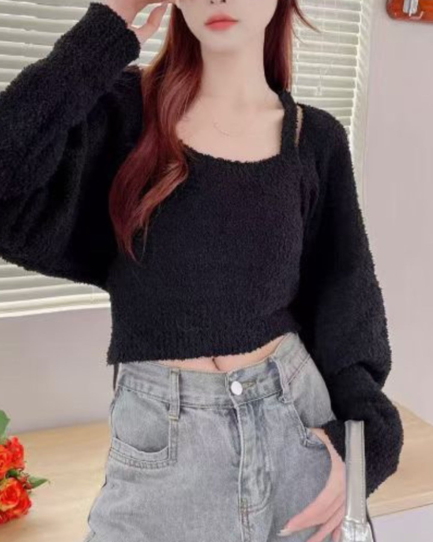 【𝗛𝗞𝗱 𝟵𝟵 ദ്ദി(„• ֊ •„) 超美霧灰色🩶】 𝗚𝗿𝗲𝘆 𝗦𝘁𝘆𝗹𝗲 𝗦𝗲𝘁 𝗧𝗼𝗽