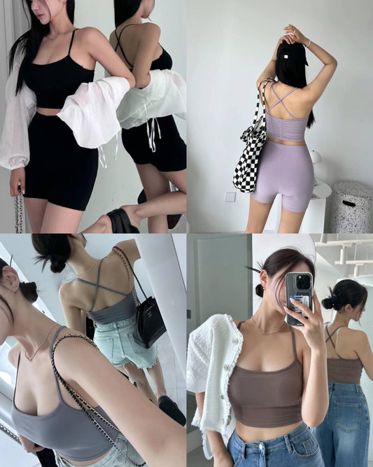 【有𝗣𝘂𝘀𝗵 𝗨𝗽 效果+後交叉.ᐟ.ᐟ】𝗖𝗿𝗼𝘀𝘀 𝗪𝗶𝘁𝗵 𝗕𝗿𝗮 𝗧𝗼𝗽 (連𝗣𝗔𝗗)