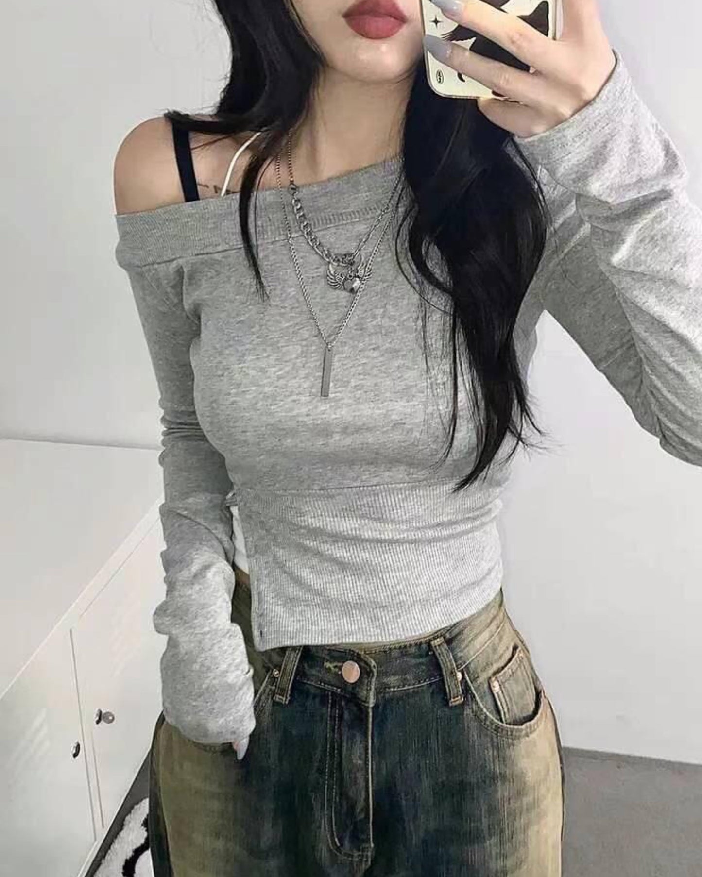 【早鳥價 | 微爆鈕+甜美露肩🤎🤎】𝗙𝘂𝗹𝗹𝘆 𝗳𝘂𝗹𝗹𝘆 𝗧