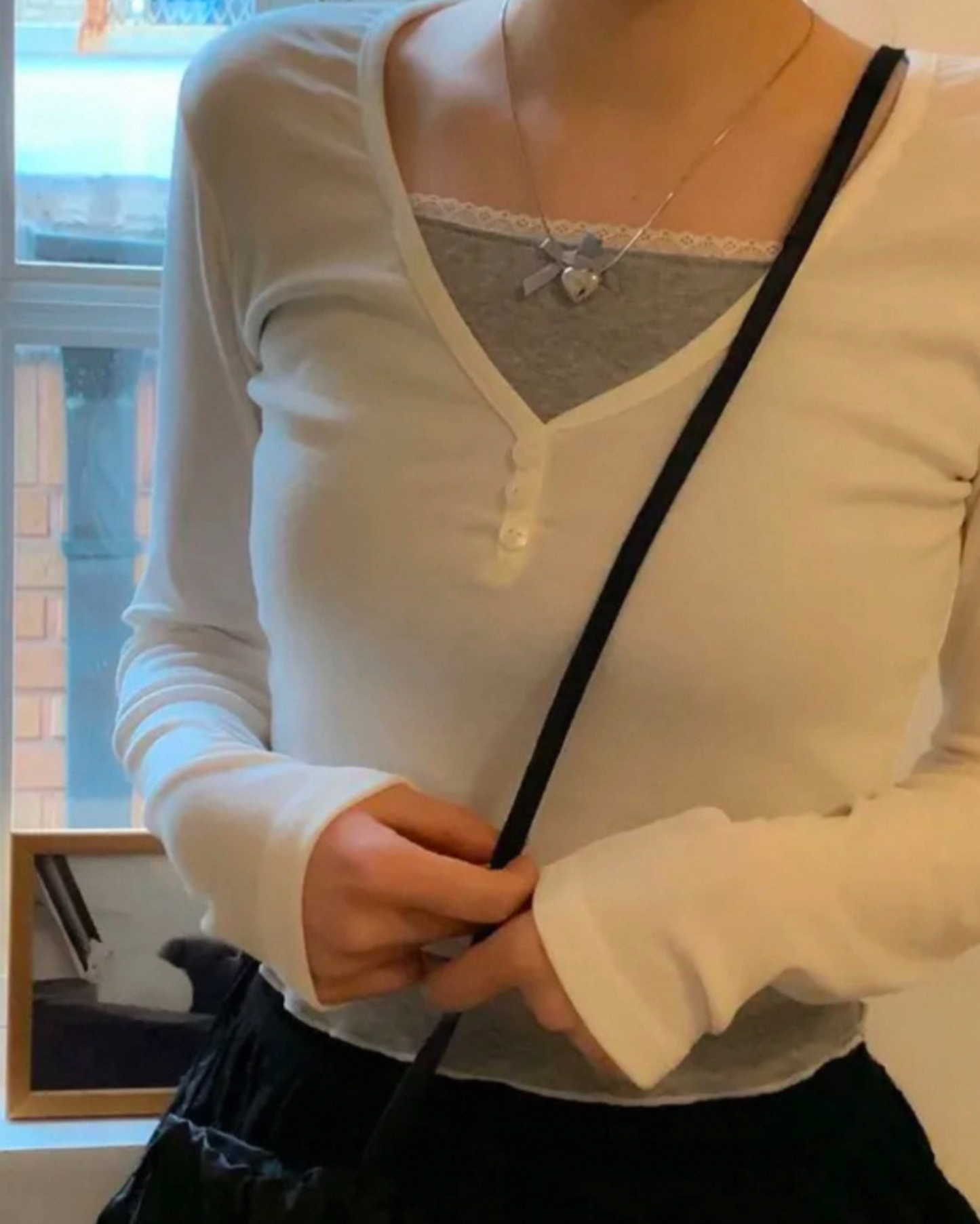 【早鳥～價～拼色假兩件♔♔ 】𝗦𝘄𝗲𝗲𝘁 𝗚𝗶𝗿𝗹 𝗧