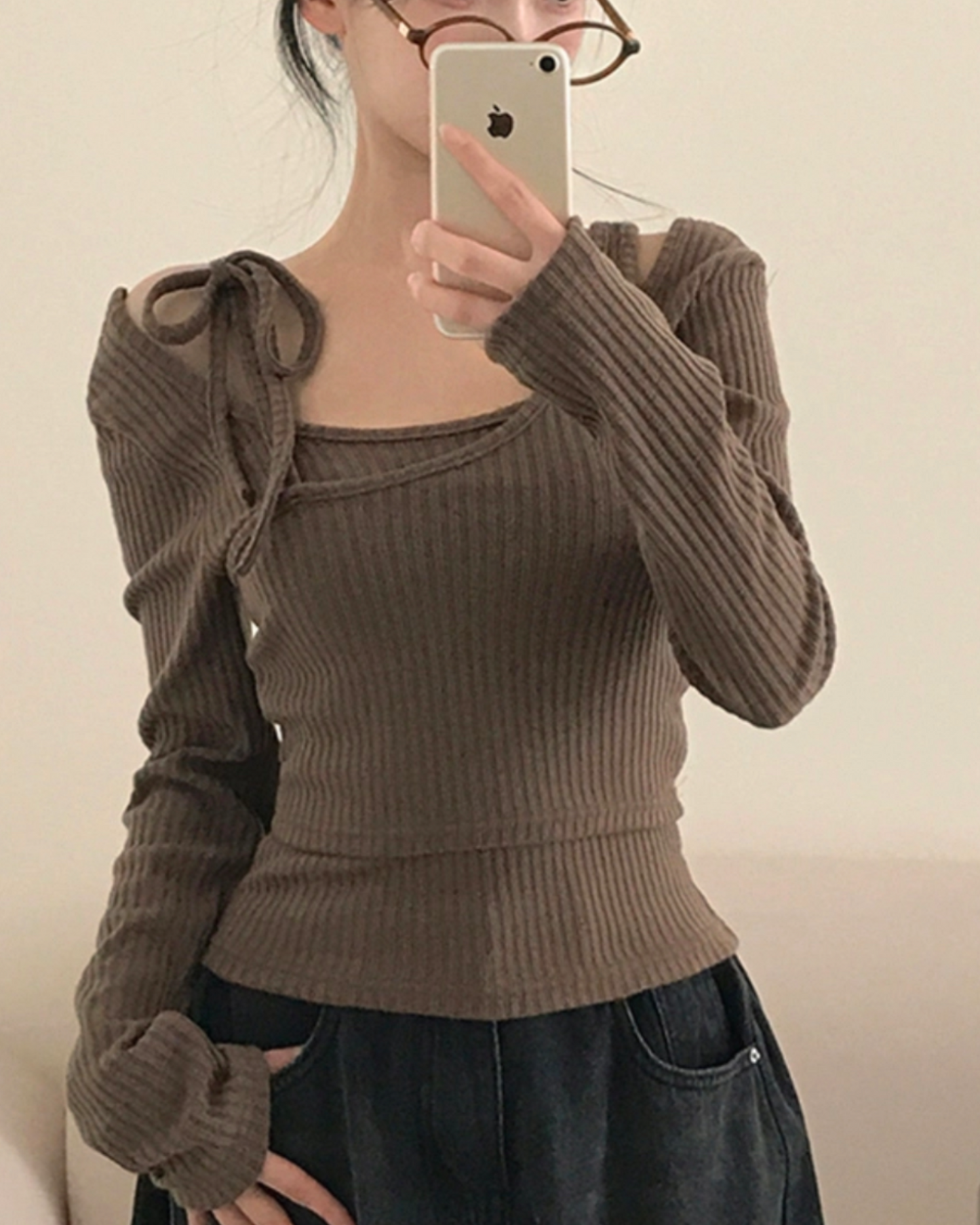 【早鳥價~ 小交疊掛頸𝗩𝗲𝗿.𝟮♡♡ 】𝗥𝗶𝗯𝗯𝗼𝗻 𝗡𝗲𝗰𝗸𝗹𝗮𝗰𝗲 𝗧𝗼𝗽 +𝗩𝗲𝘀𝘁 𝗦𝗲𝘁