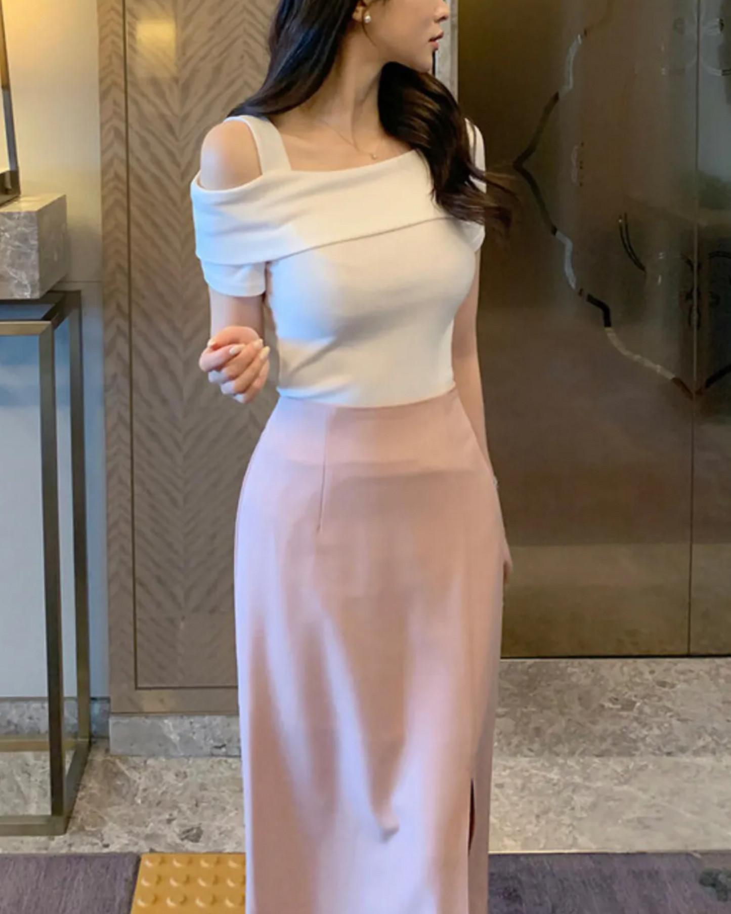 【ㅤ‧₊˚✩彡早鳥  小清新𝗟𝗮𝗱𝘆 𝗣𝗜𝗖𝗞✨✨】𝗢𝗳𝗳 𝗦𝗵𝗼𝘂𝗹𝗱𝗲𝗿 𝗟𝗮𝗱𝘆 𝗧𝗼𝗽