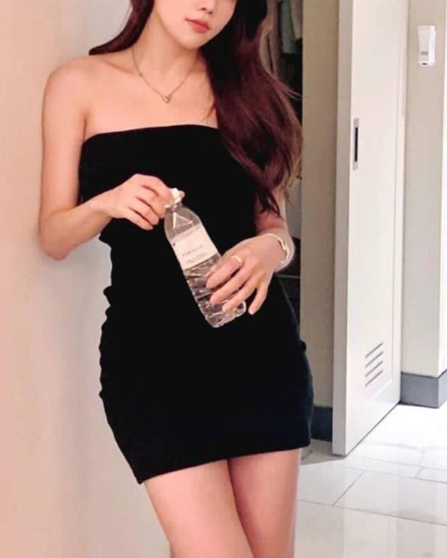 【超美連身裙🌼  有𝗣𝘂𝘀𝗵 𝗨𝗽 效果+吊帶○˚.•】𝗣𝗹𝗮𝗶𝗻 𝗣𝗮𝗱 𝗢𝗣𝗦 (連𝗣𝗔𝗗)