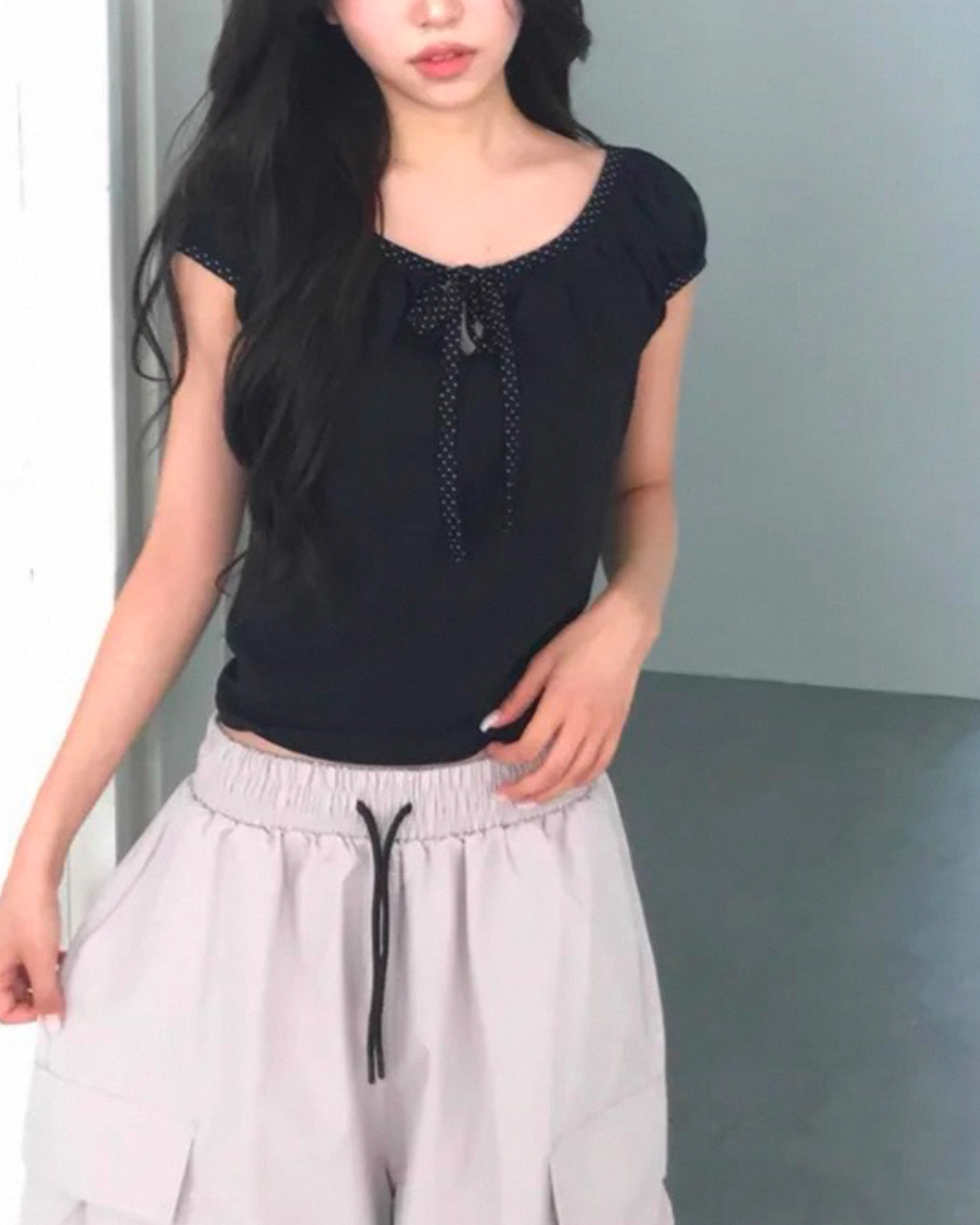 【 ♡可愛感滿 (˃͈ દ ˂͈ ༶ ) 前蝴蝶結帶  ཐིཋྀ 早鳥 ! 】𝗖𝗮𝗻𝗱𝘆 𝗚𝗶𝗿𝗹 𝗧𝗼𝗽