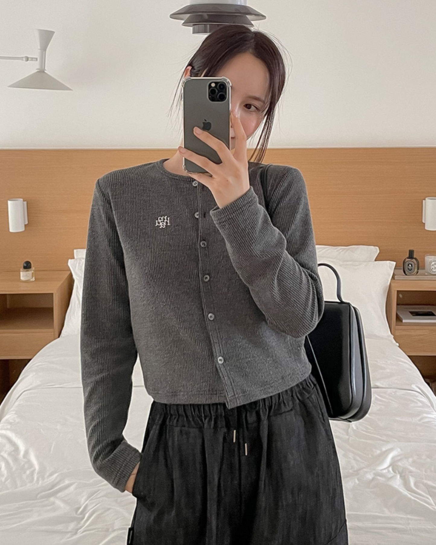 【早鳥~ ♡可分開入手♡】𝗠𝘂𝗮𝗵 𝗠𝘂𝗮𝗵 𝗟𝗼𝗴𝗼 𝗞𝗻𝗶𝘁 𝗖𝗮𝗿𝗱𝗶𝗴𝗮𝗻 𝗦𝗲𝘁