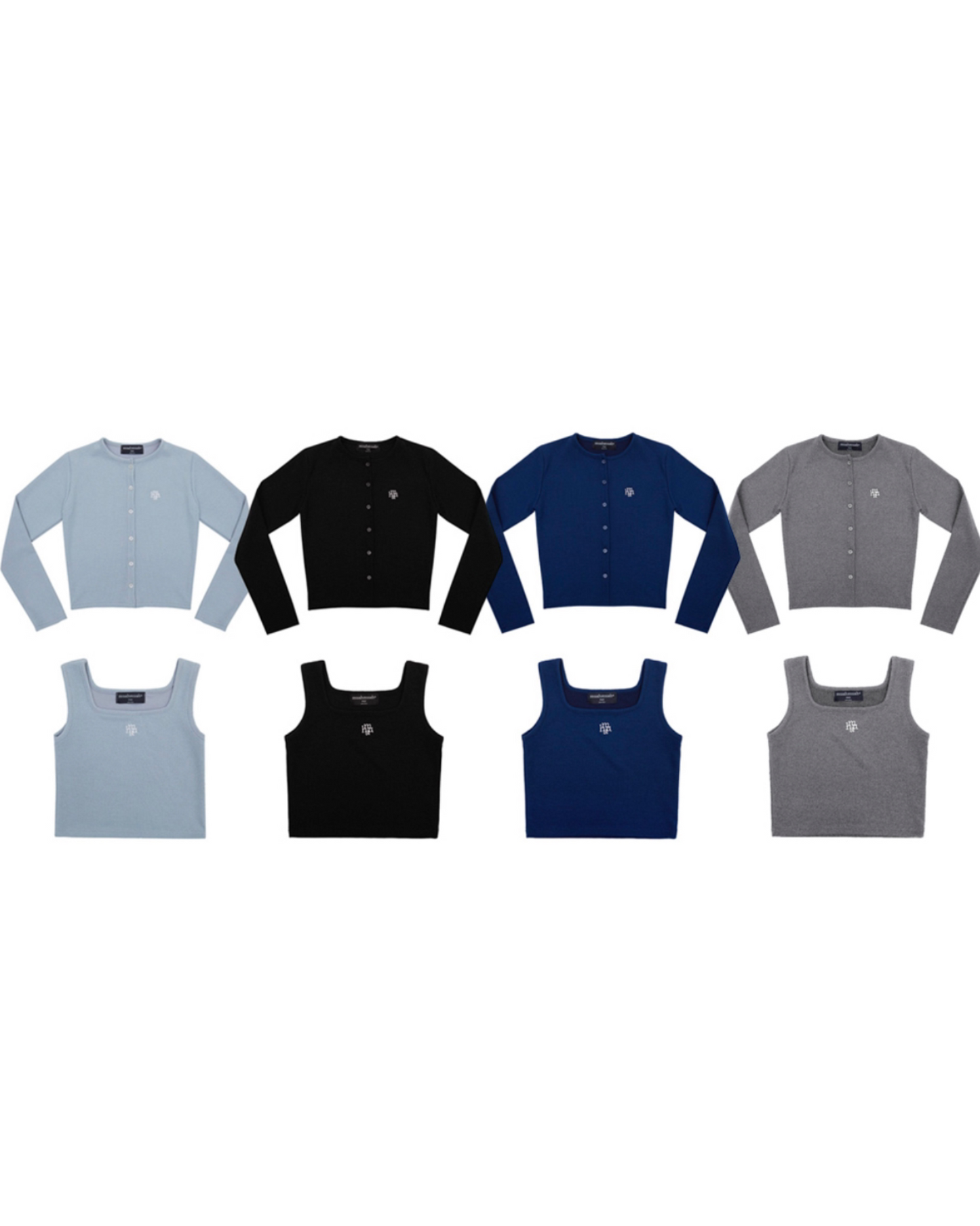 【早鳥~ ♡可分開入手♡】𝗠𝘂𝗮𝗵 𝗠𝘂𝗮𝗵 𝗟𝗼𝗴𝗼 𝗞𝗻𝗶𝘁 𝗖𝗮𝗿𝗱𝗶𝗴𝗮𝗻 𝗦𝗲𝘁