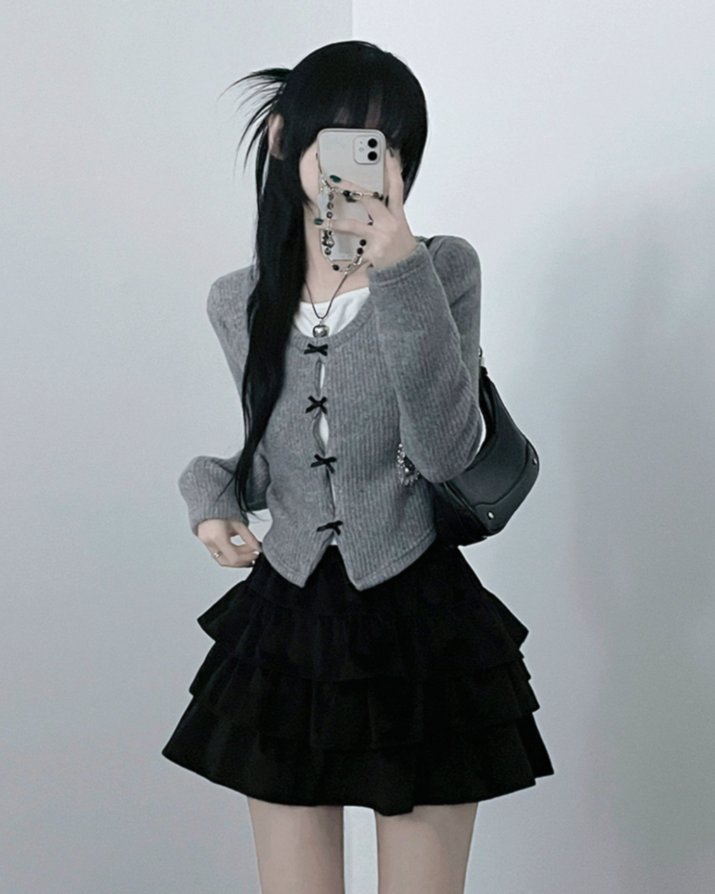 【早鳥價 | 造型層次𝗨𝗣𝗨𝗣♡♡】假兩件掛頸𝗧