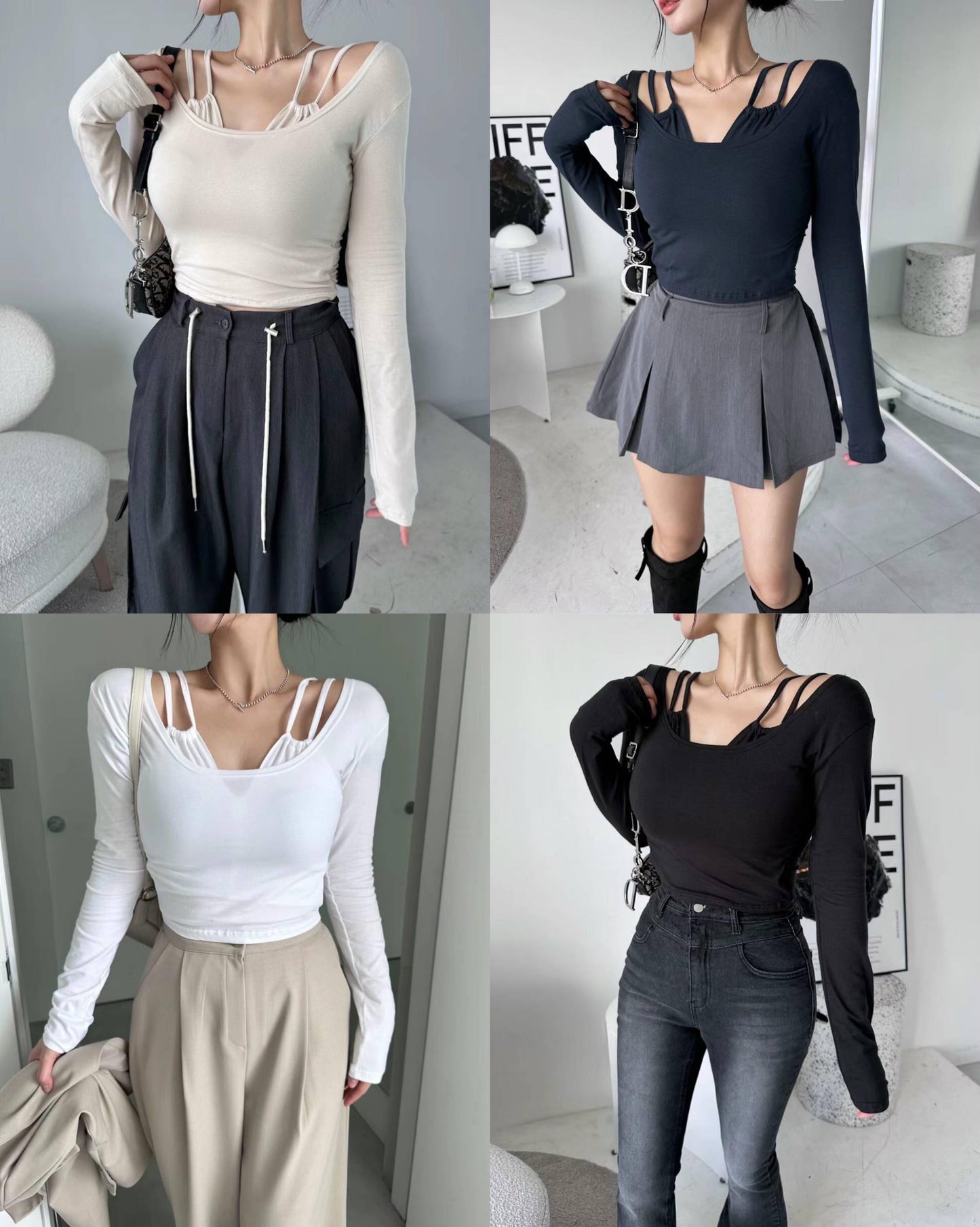 【特別小𝗩～雙吊帶～】𝗟𝗶𝘁𝘁𝗹𝗲 𝗩 𝗧𝗼𝗽