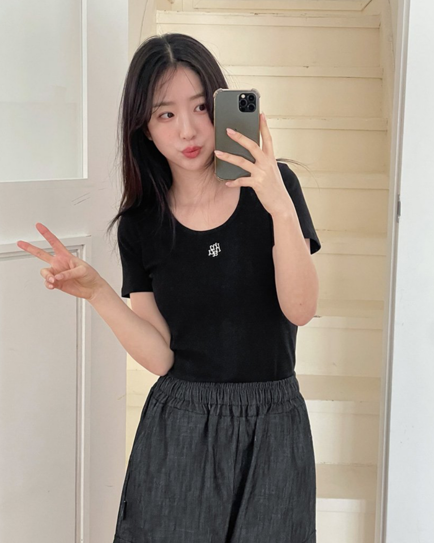 【早鳥 ! 顯白～】𝗠𝘂𝗮𝗵 𝗠𝘂𝗮𝗵 𝗦𝘁𝗶𝘁𝗰𝗵 𝗨-𝗻𝗲𝗰𝗸 𝗖𝗼𝘁𝘁𝗼𝗻 𝗦𝗽𝗮𝗻 𝗛𝗮𝗹𝗳 𝗧