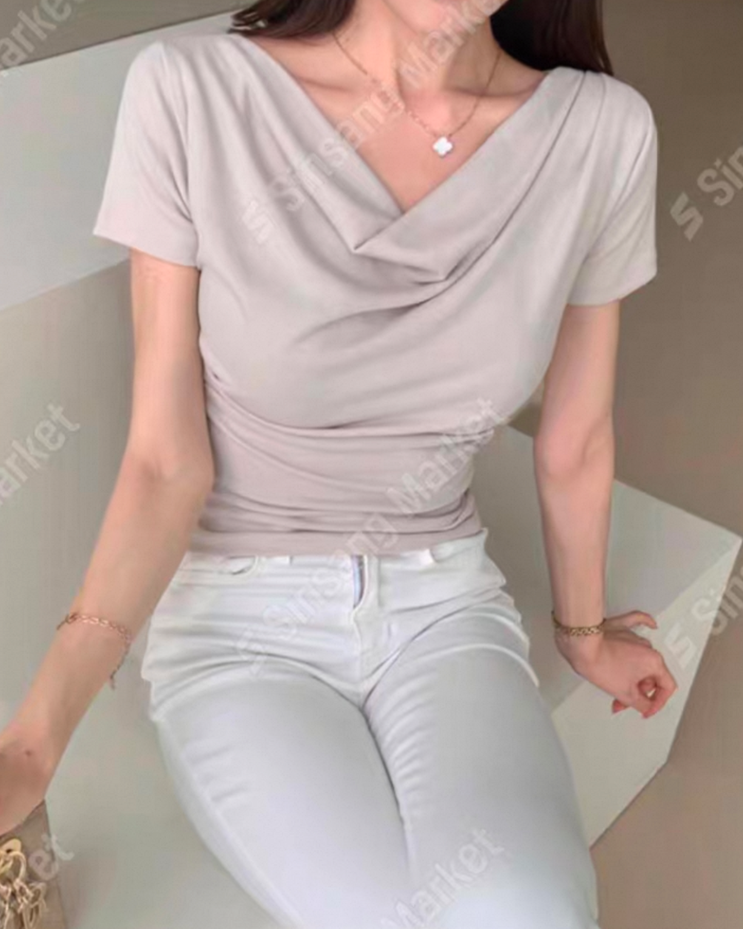 【 ⋆˚𝜗𝜚˚⋆心形皺摺‪‪❤︎‬早鳥 ！】𝗦𝗵𝗮𝗽𝗲 𝗼𝗳 𝗨 𝗧𝗼𝗽