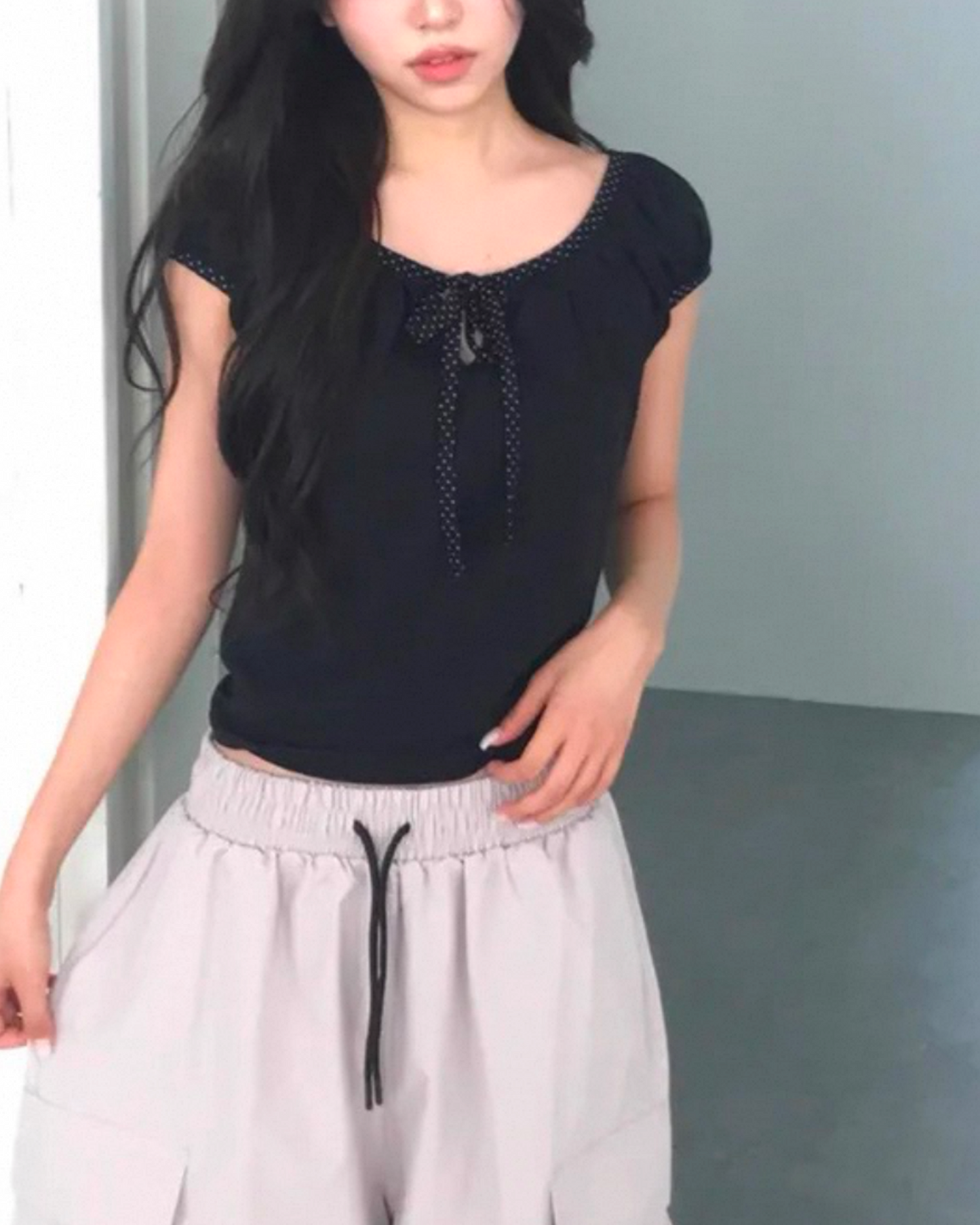 【 ♡可愛感滿 (˃͈ દ ˂͈ ༶ ) 前蝴蝶結帶  ཐིཋྀ 早鳥 ! 】𝗖𝗮𝗻𝗱𝘆 𝗚𝗶𝗿𝗹 𝗧𝗼𝗽