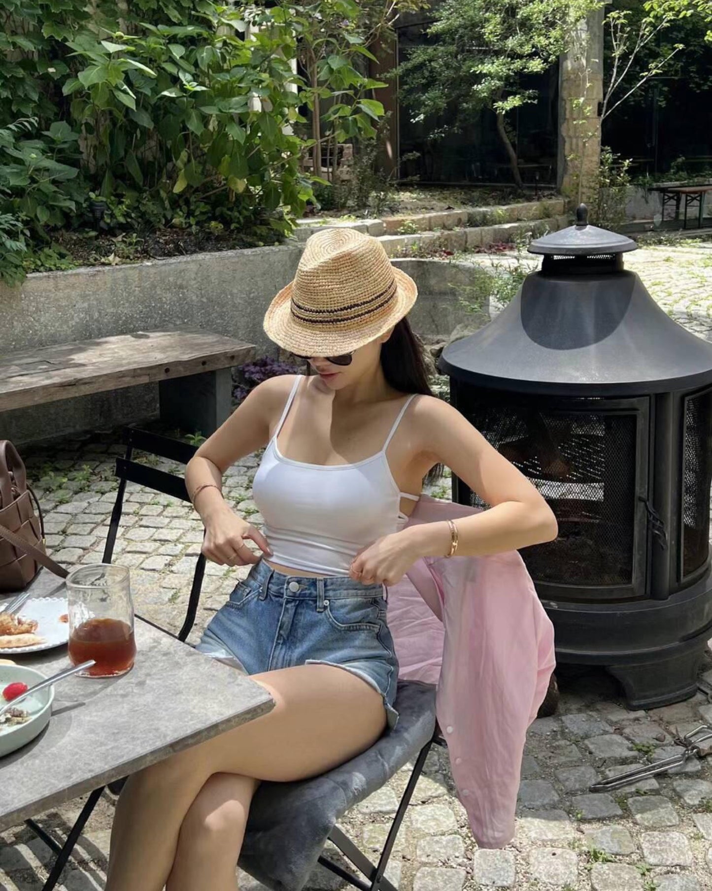 【有𝗣𝘂𝘀𝗵 𝗨𝗽 效果+後面露背.ᐟ.ᐟ】𝗟𝗶𝗻𝗲 𝗨𝗽 𝗕𝗿𝗮 𝗧𝗼𝗽 (連𝗣𝗔𝗗)