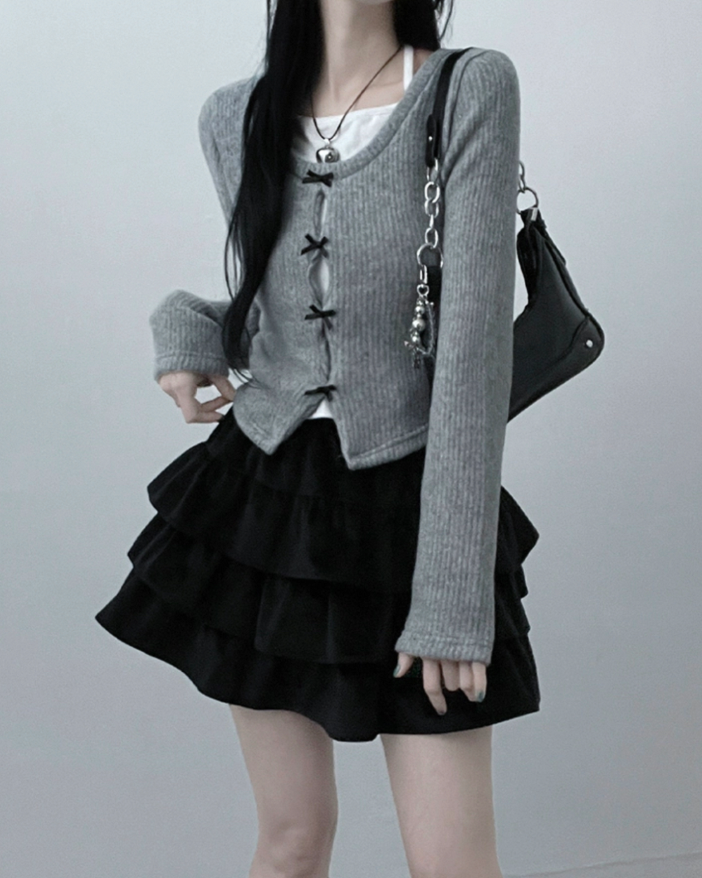 【早鳥價 | 造型層次𝗨𝗣𝗨𝗣♡♡】假兩件掛頸𝗧