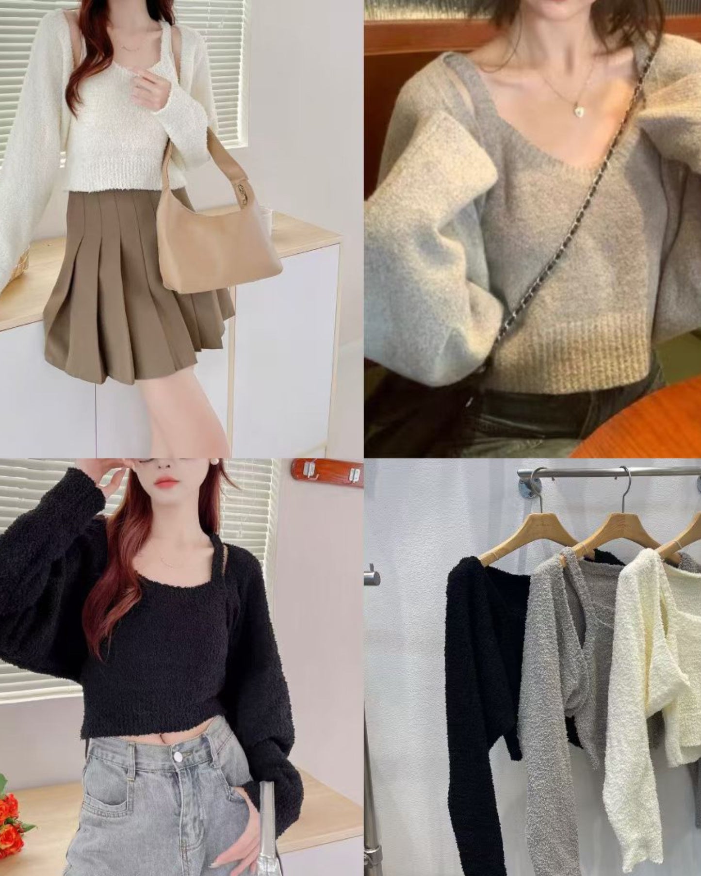 【𝗛𝗞𝗱 𝟵𝟵 ദ്ദി(„• ֊ •„) 超美霧灰色🩶】 𝗚𝗿𝗲𝘆 𝗦𝘁𝘆𝗹𝗲 𝗦𝗲𝘁 𝗧𝗼𝗽