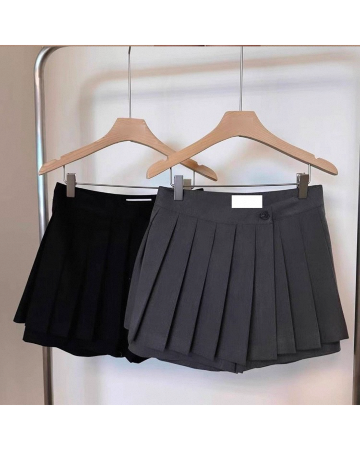 【💞早鳥！ 半糖𝗚𝗜𝗥𝗟💞鈕扣傘裙  𝗦 | 𝗠 𝗦𝗶𝘇𝗲！ 】 𝗨 𝗚𝗼 𝗦𝗸𝗶𝗿𝘁