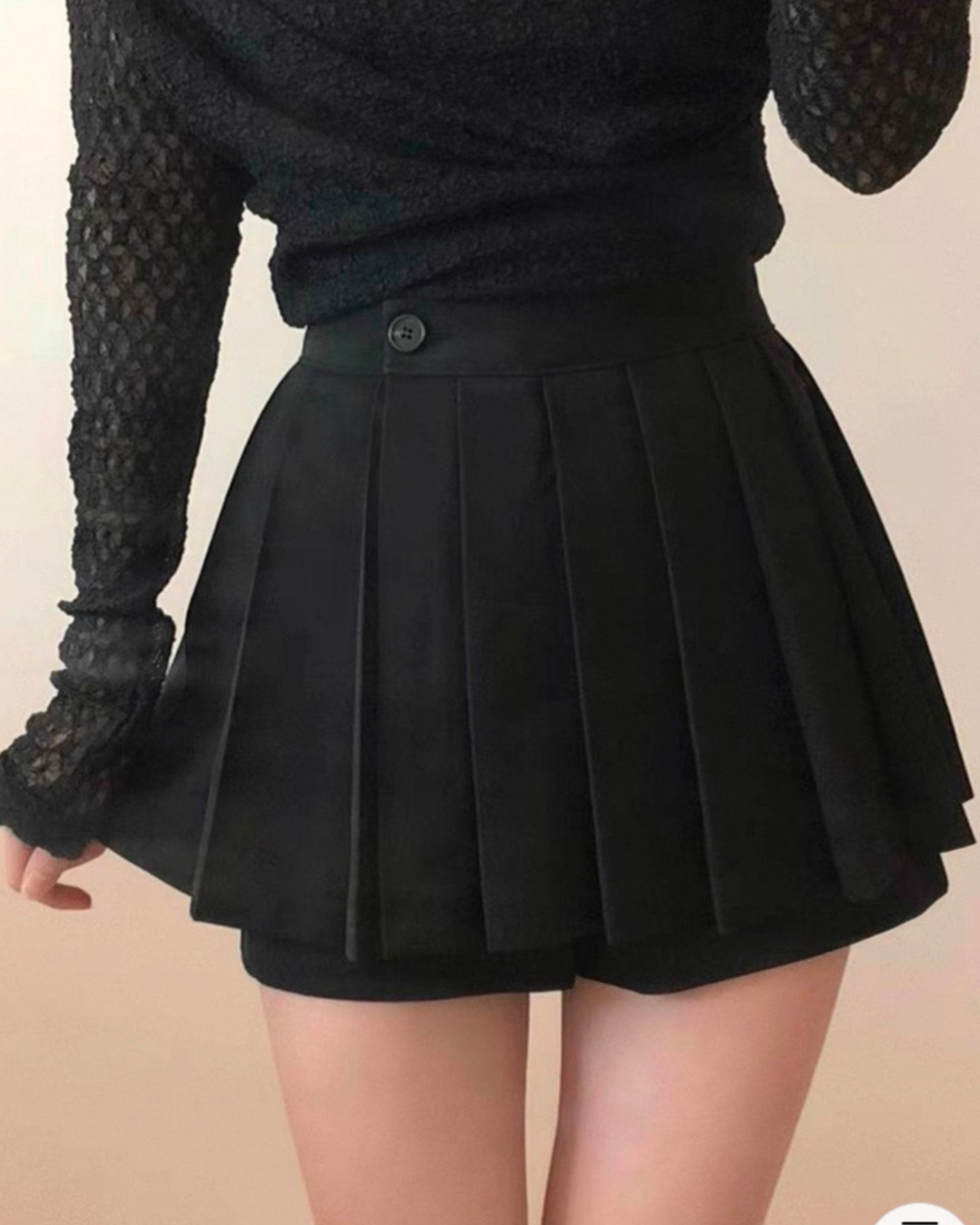 【💞早鳥！ 半糖𝗚𝗜𝗥𝗟💞鈕扣傘裙  𝗦 | 𝗠 𝗦𝗶𝘇𝗲！ 】 𝗨 𝗚𝗼 𝗦𝗸𝗶𝗿𝘁