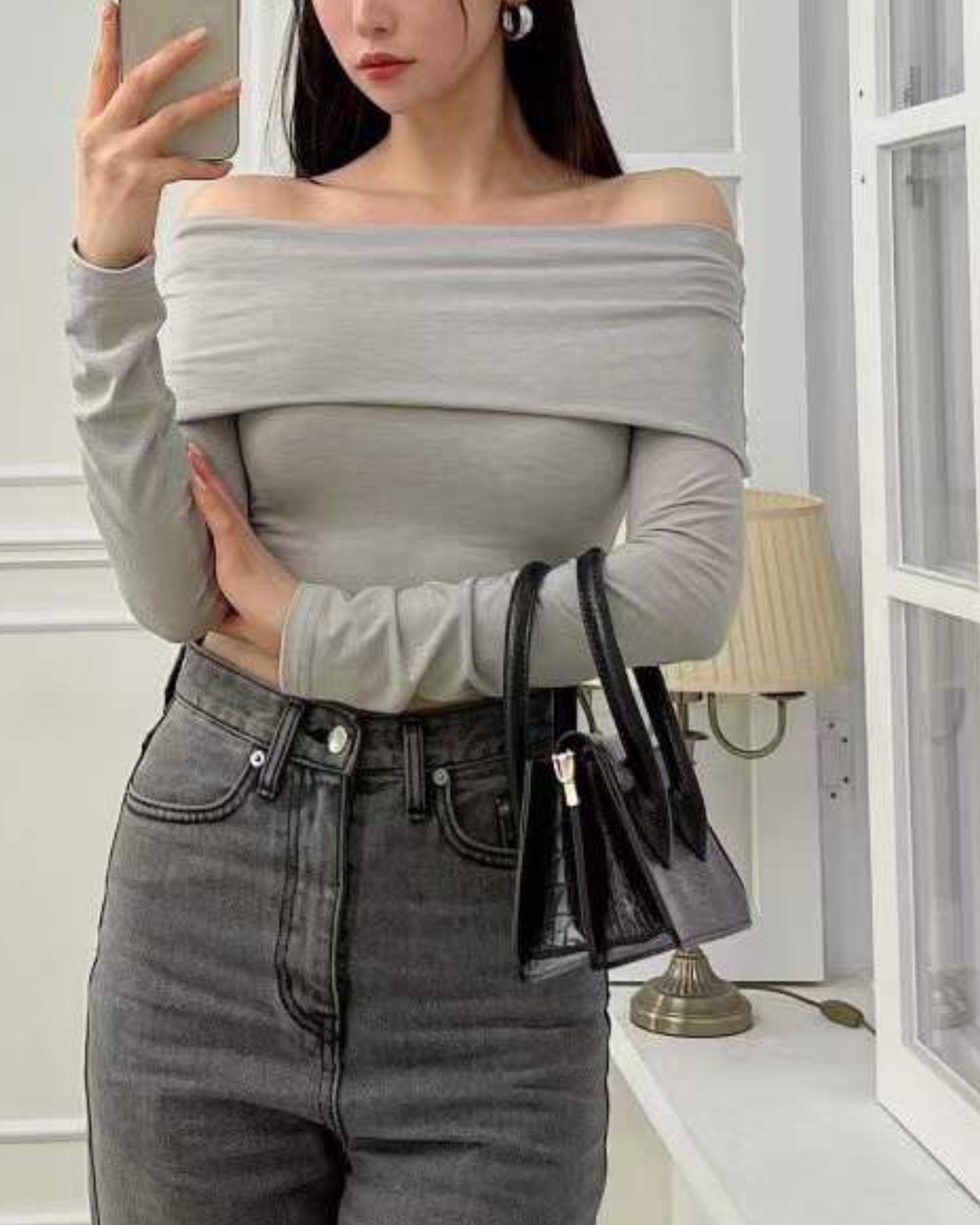 【超推春天粉色🍇🍇 闊版！  】𝗣𝗶𝗻𝗸𝘆 𝗢𝗳𝗳 𝗦𝗵𝗼𝘂𝗹𝗱𝗲𝗿 𝗧𝗼𝗽