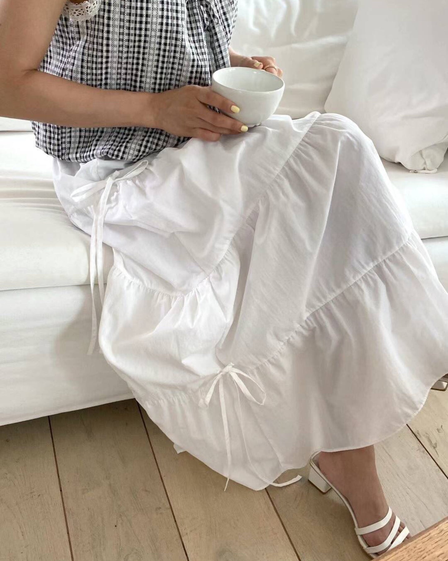 【早鳥價 | 蛋糕𝗦𝘁𝘆𝗹𝗲+橡筋腰.ᐟ.ᐟ 】𝗖𝗮𝗸𝗲 𝗟𝗼𝗻𝗴 𝗦𝗸𝗶𝗿𝘁