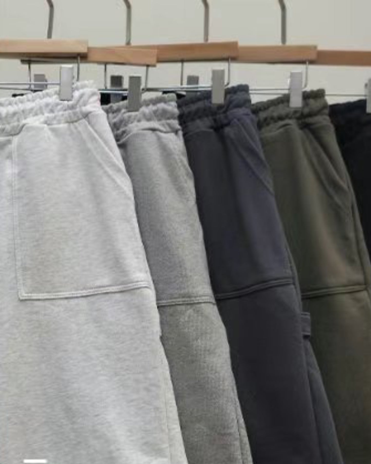 【ᶻ 𝗓 𐰁小褲袋！舒服棉質 ！懶人𝗢𝗢𝗧𝗗☕︎】運動𝟳分棉褲