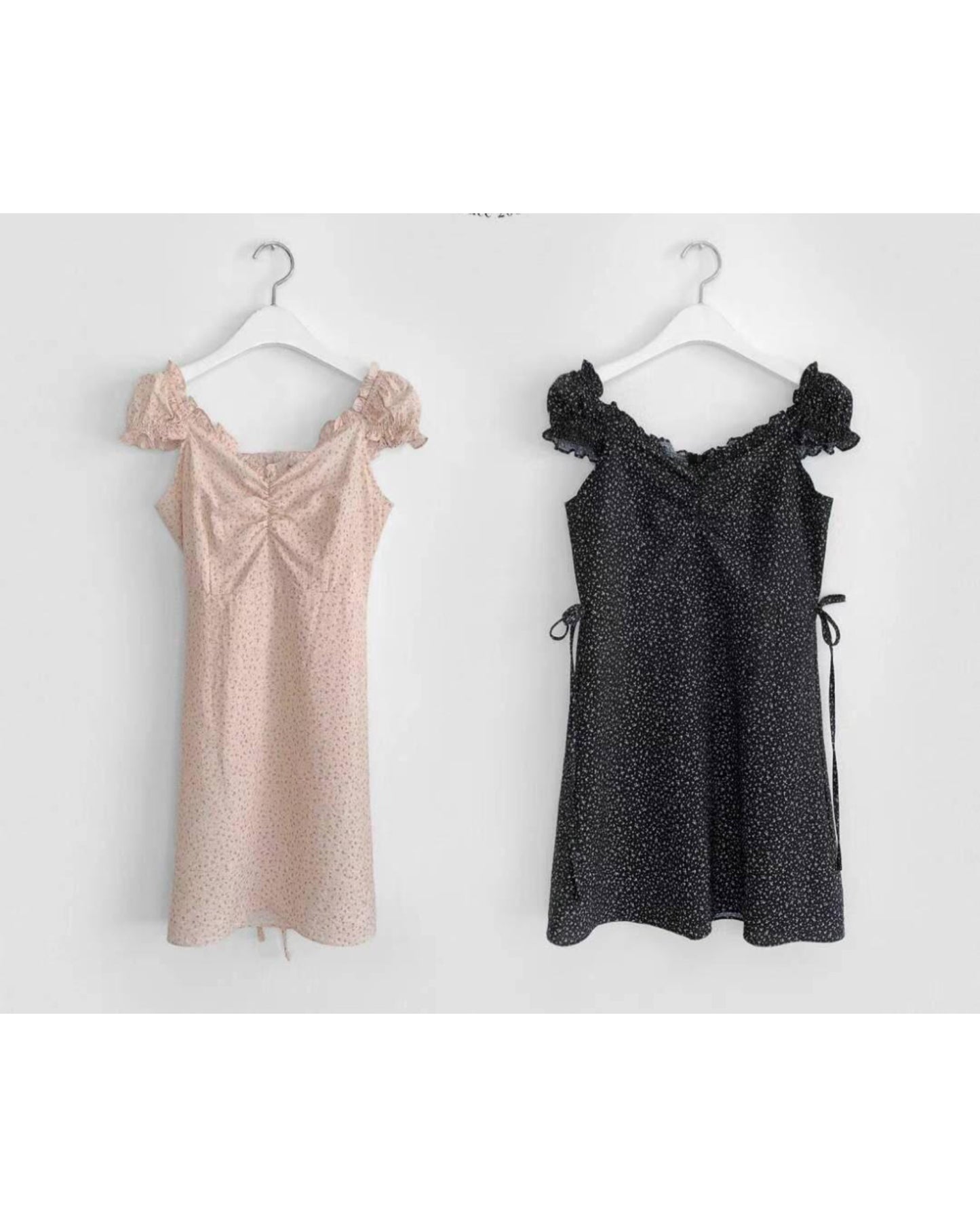 【''₊˚.🎧 ✩｡約會系列💗𝗢𝗻𝗻𝗶風💗溫柔靚碎花裙 】公主袖碎花裙