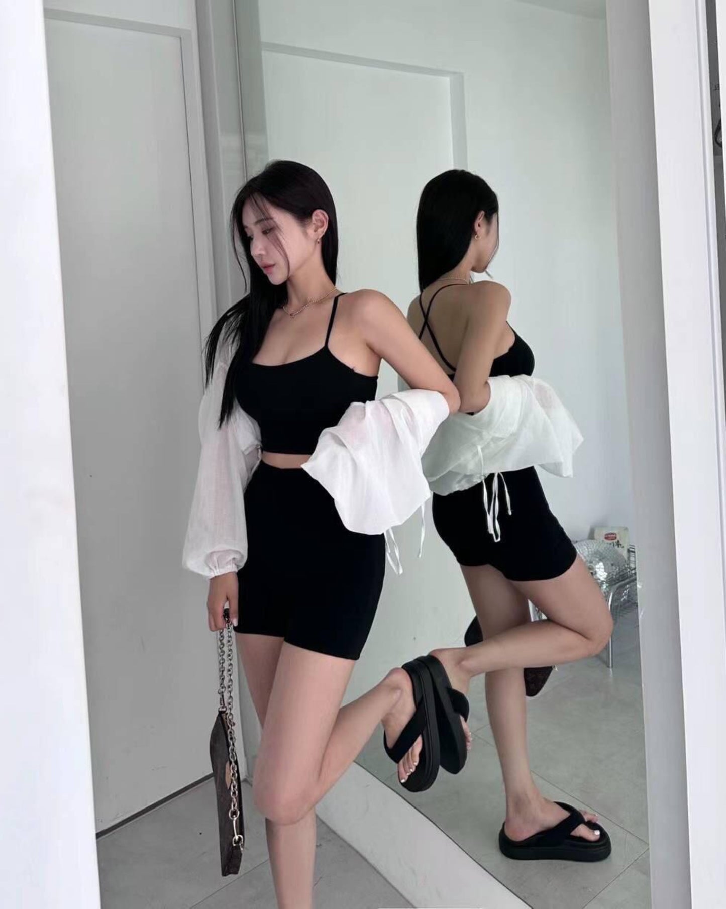 【有𝗣𝘂𝘀𝗵 𝗨𝗽 效果+後交叉.ᐟ.ᐟ】𝗖𝗿𝗼𝘀𝘀 𝗪𝗶𝘁𝗵 𝗕𝗿𝗮 𝗧𝗼𝗽 (連𝗣𝗔𝗗)