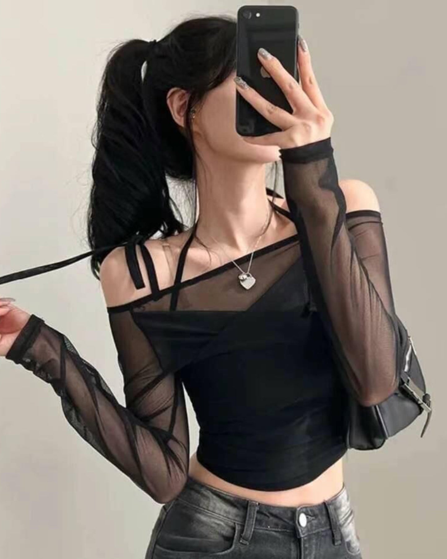 【早鳥價  | 薄紗質地.ᐟ.ᐟ】 薄紗仙氣𝗧𝗼𝗽