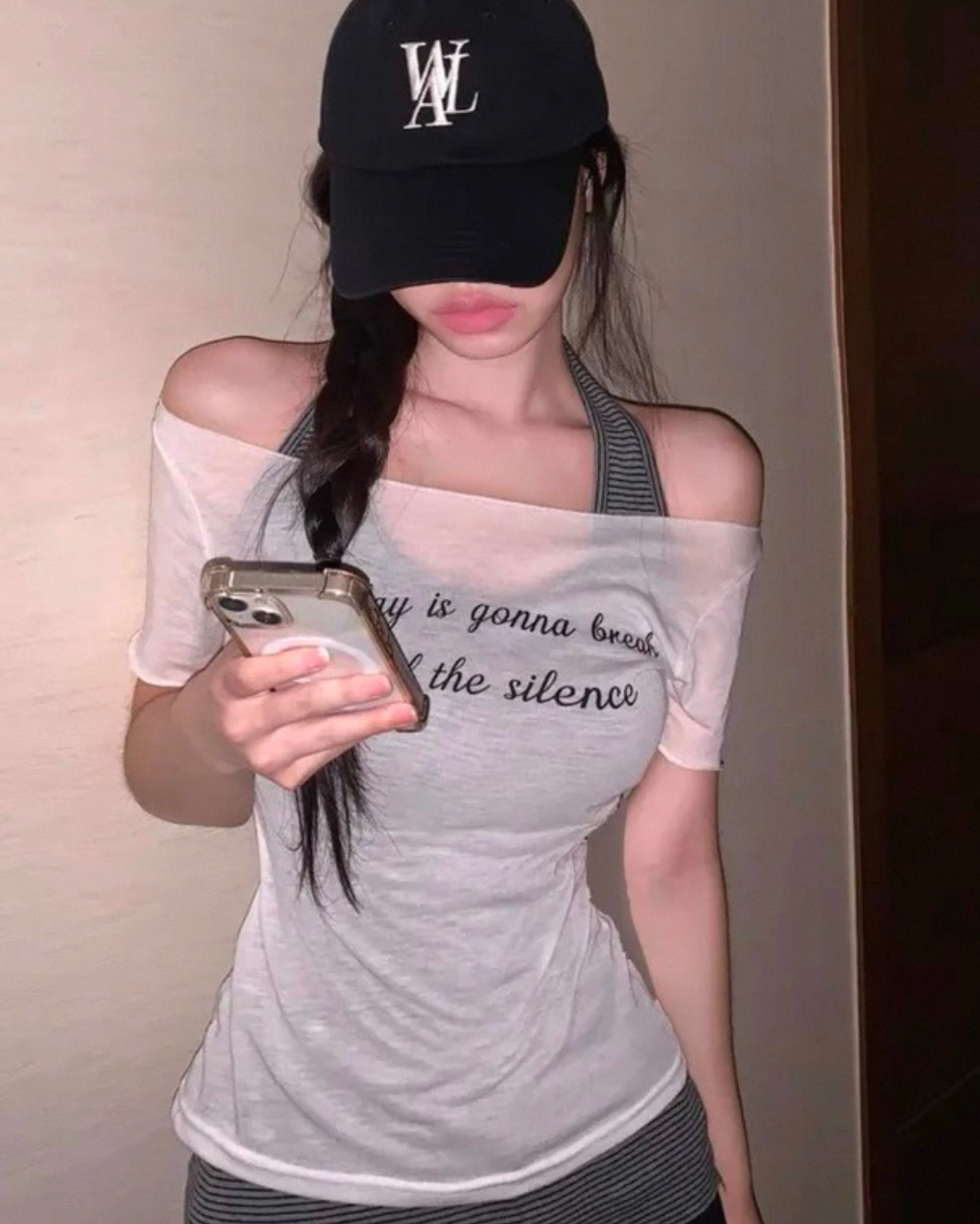 【𓂃˖˳·˖ ִֶָ ⋆🌷͙ 𝗛𝗞𝗱 𝟭𝟬𝟵 ﻿！超強遮手臂 薄透感𝗨𝗣𝗨𝗣⋆ ִֶָ˖·˳˖𓂃 ִֶָ】𝗦𝗵𝗼𝘂𝗹𝗱𝗲𝗿 𝗣𝗶𝗰𝗸 𝗧𝗼𝗽