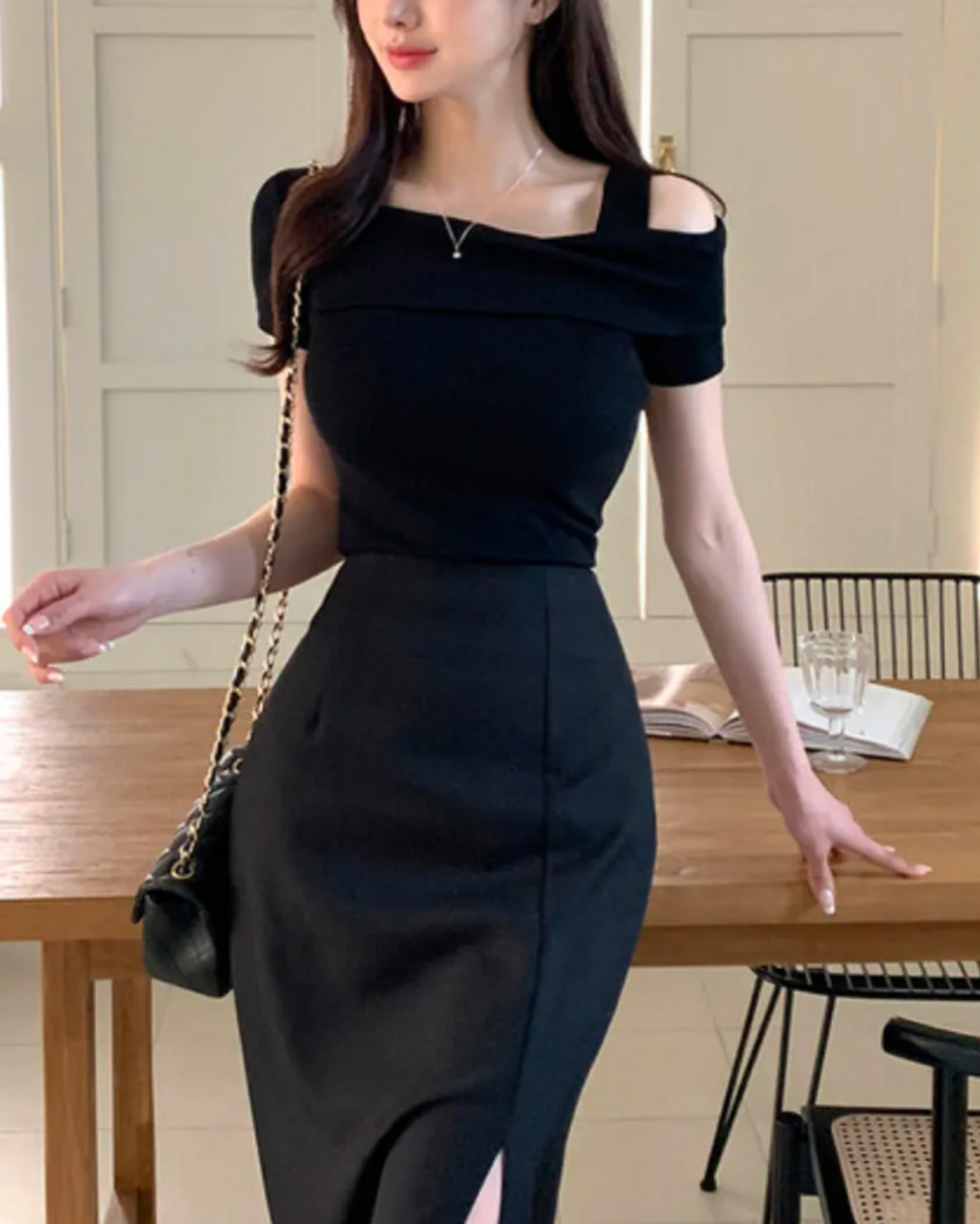 【ㅤ‧₊˚✩彡早鳥  小清新𝗟𝗮𝗱𝘆 𝗣𝗜𝗖𝗞✨✨】𝗢𝗳𝗳 𝗦𝗵𝗼𝘂𝗹𝗱𝗲𝗿 𝗟𝗮𝗱𝘆 𝗧𝗼𝗽