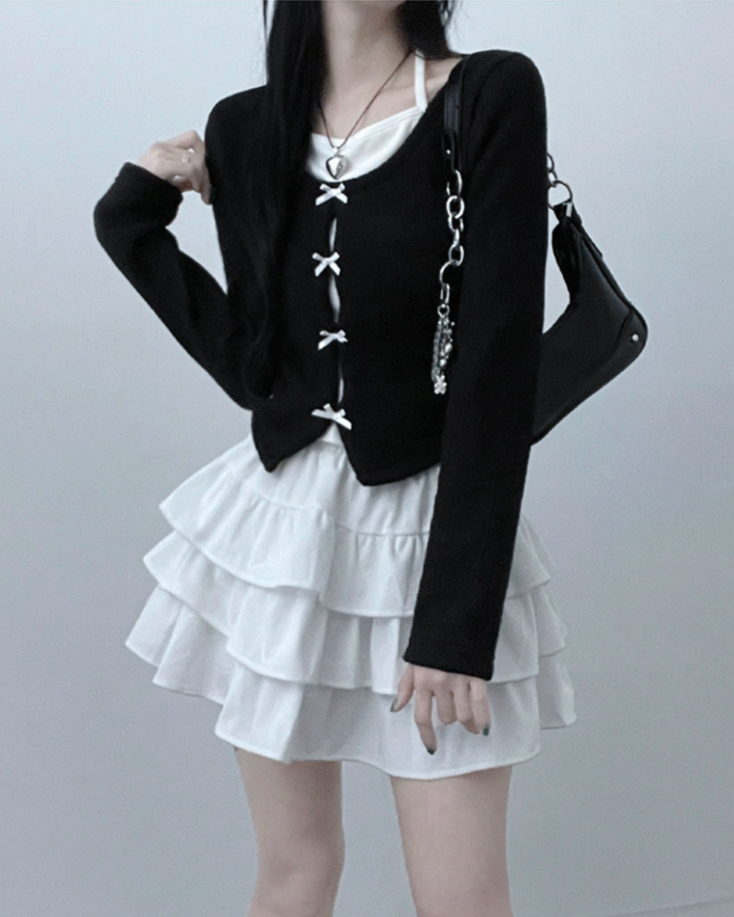 【早鳥價 | 造型層次𝗨𝗣𝗨𝗣♡♡】假兩件掛頸𝗧