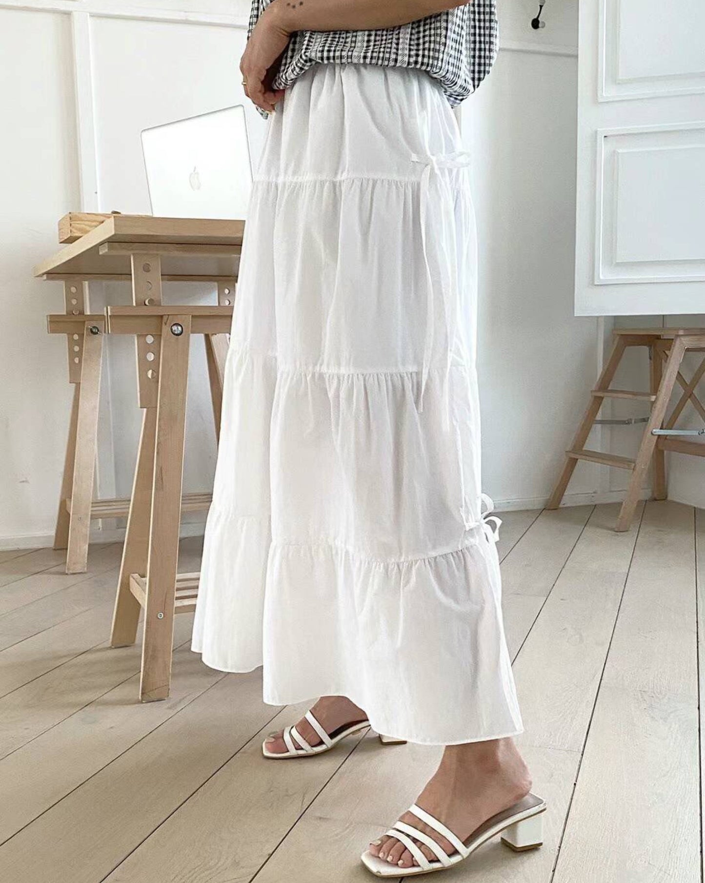 【早鳥價 | 蛋糕𝗦𝘁𝘆𝗹𝗲+橡筋腰.ᐟ.ᐟ 】𝗖𝗮𝗸𝗲 𝗟𝗼𝗻𝗴 𝗦𝗸𝗶𝗿𝘁