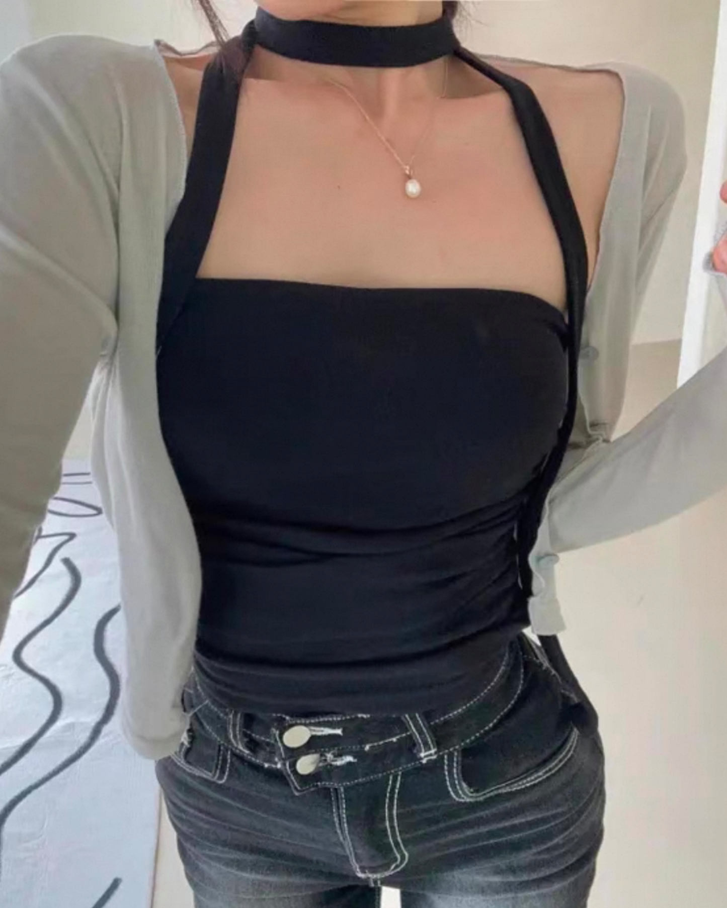 【有𝗣𝘂𝘀𝗵 𝗨𝗽 效果💛💛 𝗦𝘂𝗺𝗺𝗲𝗿 必備】𝗖𝗮𝗿𝗿𝘆 𝗠𝗲 𝗧𝘂𝗯𝗲 𝗧𝗼𝗽 (連𝗣𝗔𝗗) 附圍巾！