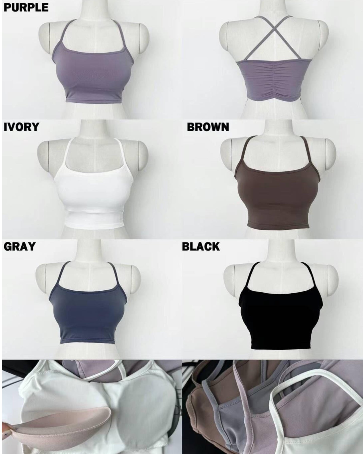 【有𝗣𝘂𝘀𝗵 𝗨𝗽 效果+後交叉.ᐟ.ᐟ】𝗖𝗿𝗼𝘀𝘀 𝗪𝗶𝘁𝗵 𝗕𝗿𝗮 𝗧𝗼𝗽 (連𝗣𝗔𝗗)