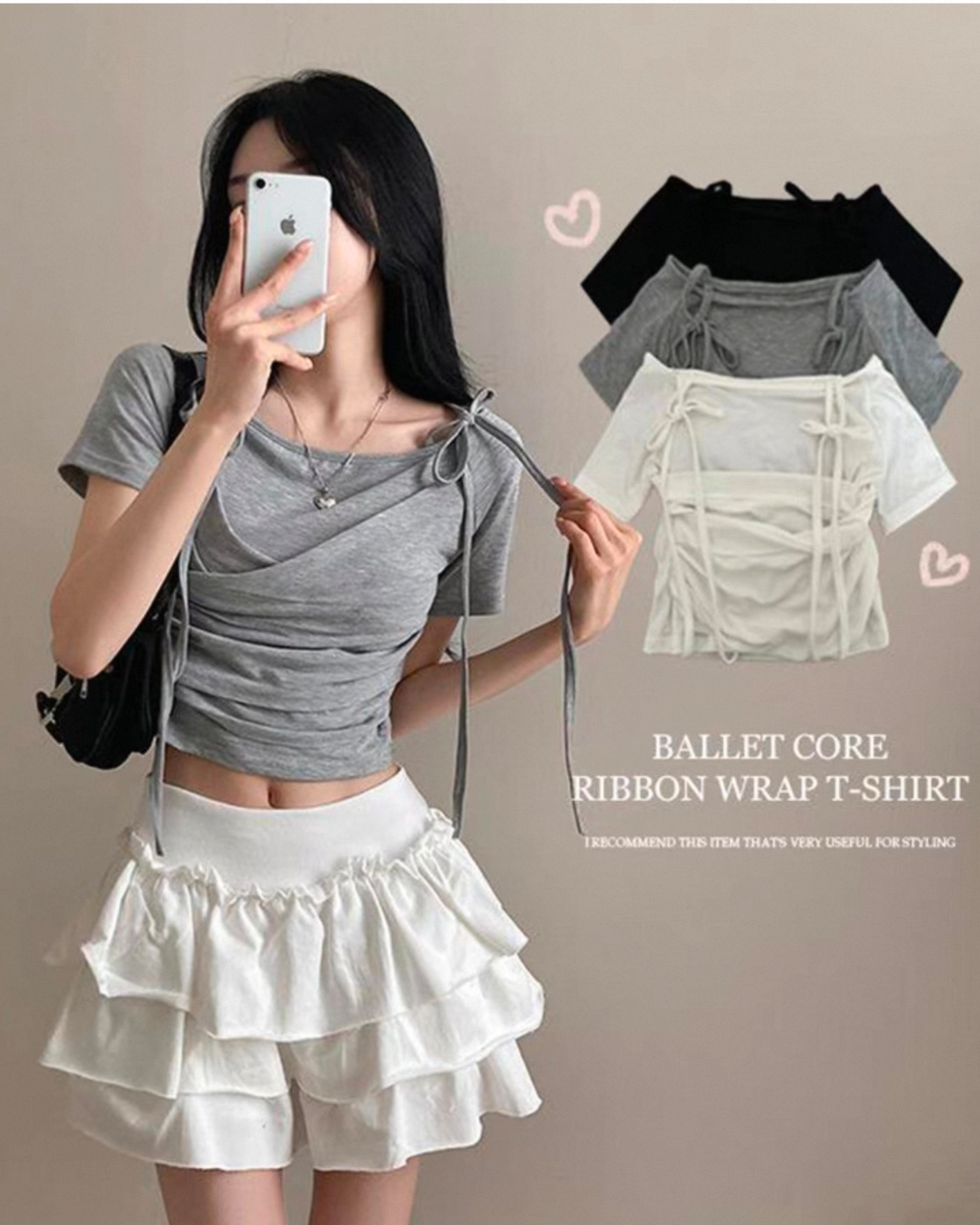 【 𝗦𝗹𝗶𝗺 𝗖𝘂𝘁 -`♡´-𝗣𝗜𝗖𝗞 早鳥 ！ 交叉綁帶𝗗𝗲𝘁𝗮𝗶𝗹】𝗦𝗵𝗶𝗿𝗿𝗶𝗻𝗴 𝗦𝗹𝗶𝗺 𝗖𝘂𝘁 𝗖𝗿𝗼𝗽