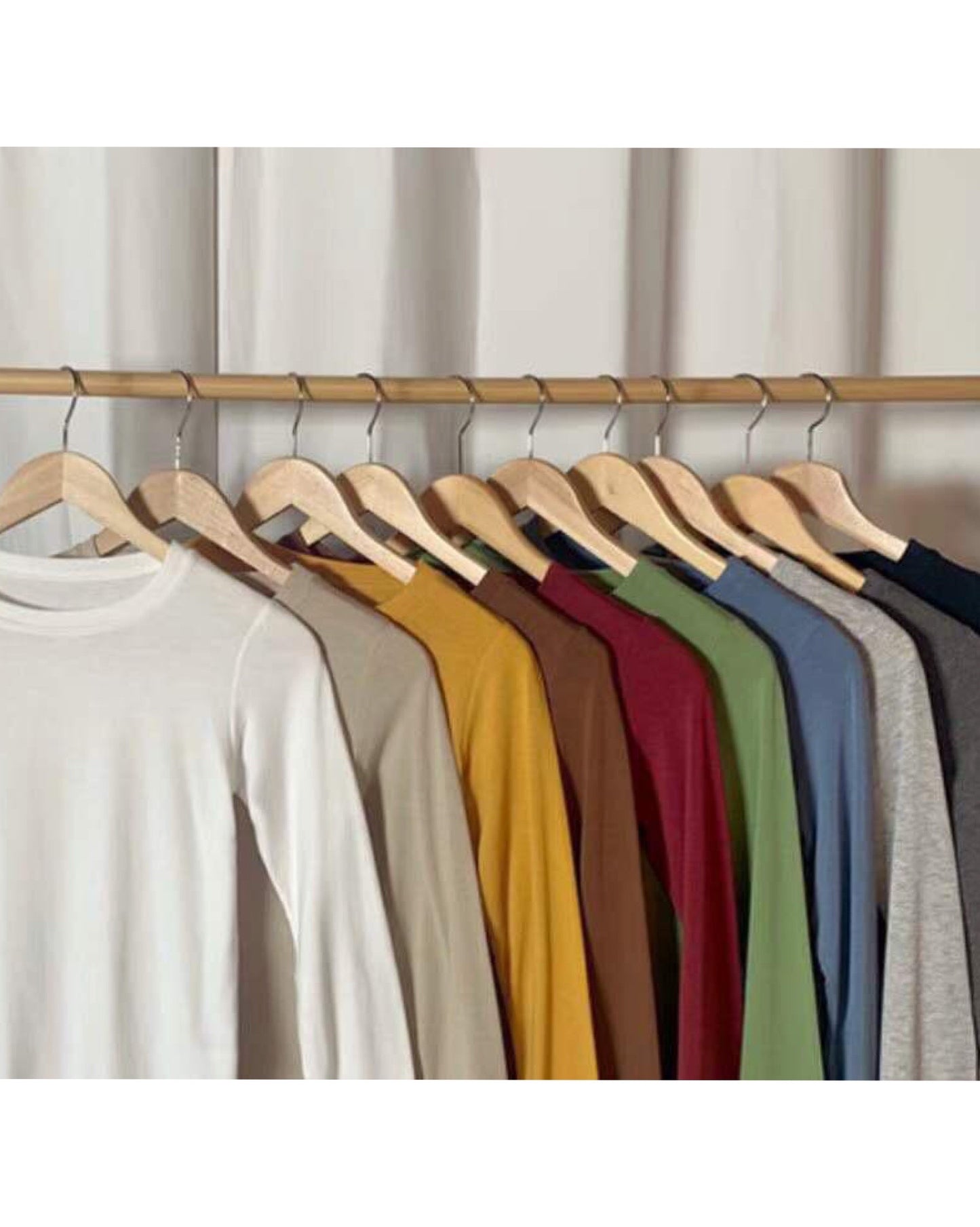 【 𝗛𝗞𝗱 𝟵𝟵﻿ 區】糖果色打底T