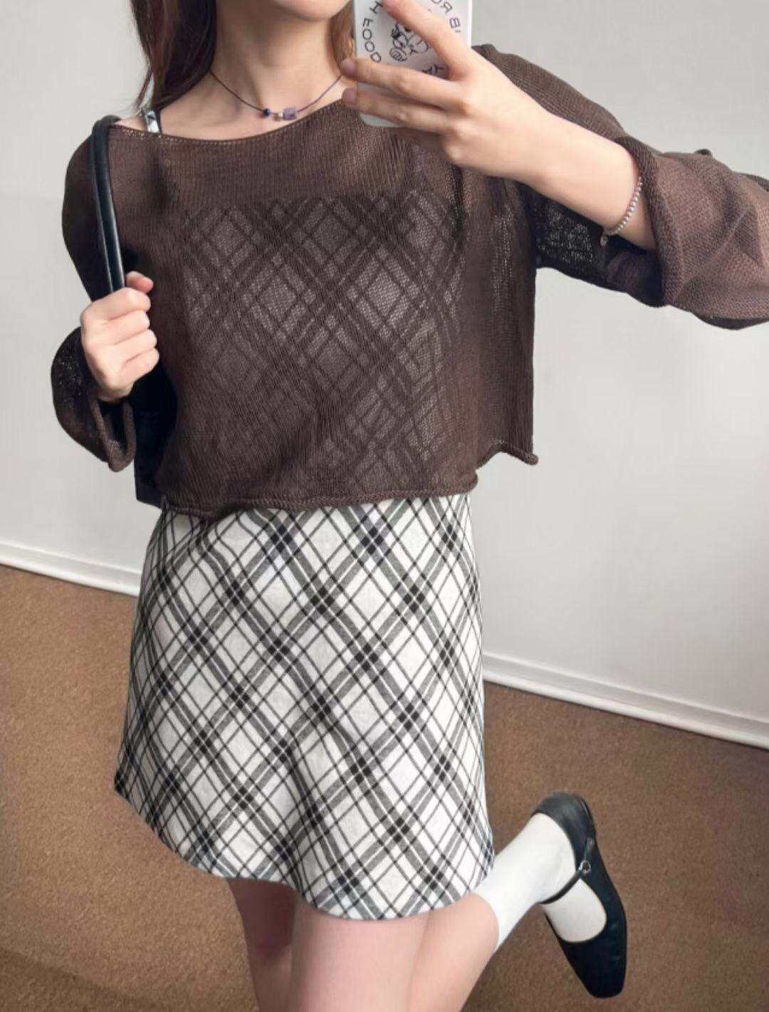 【早鳥價 | 菱形間條收腰.ᐟ.ᐟ】𝗗𝗶𝗮𝗺𝗼𝗻𝗱 𝗖𝗵𝗲𝗰𝗸𝗲𝗿𝗲𝗱 𝗢𝗣𝗦