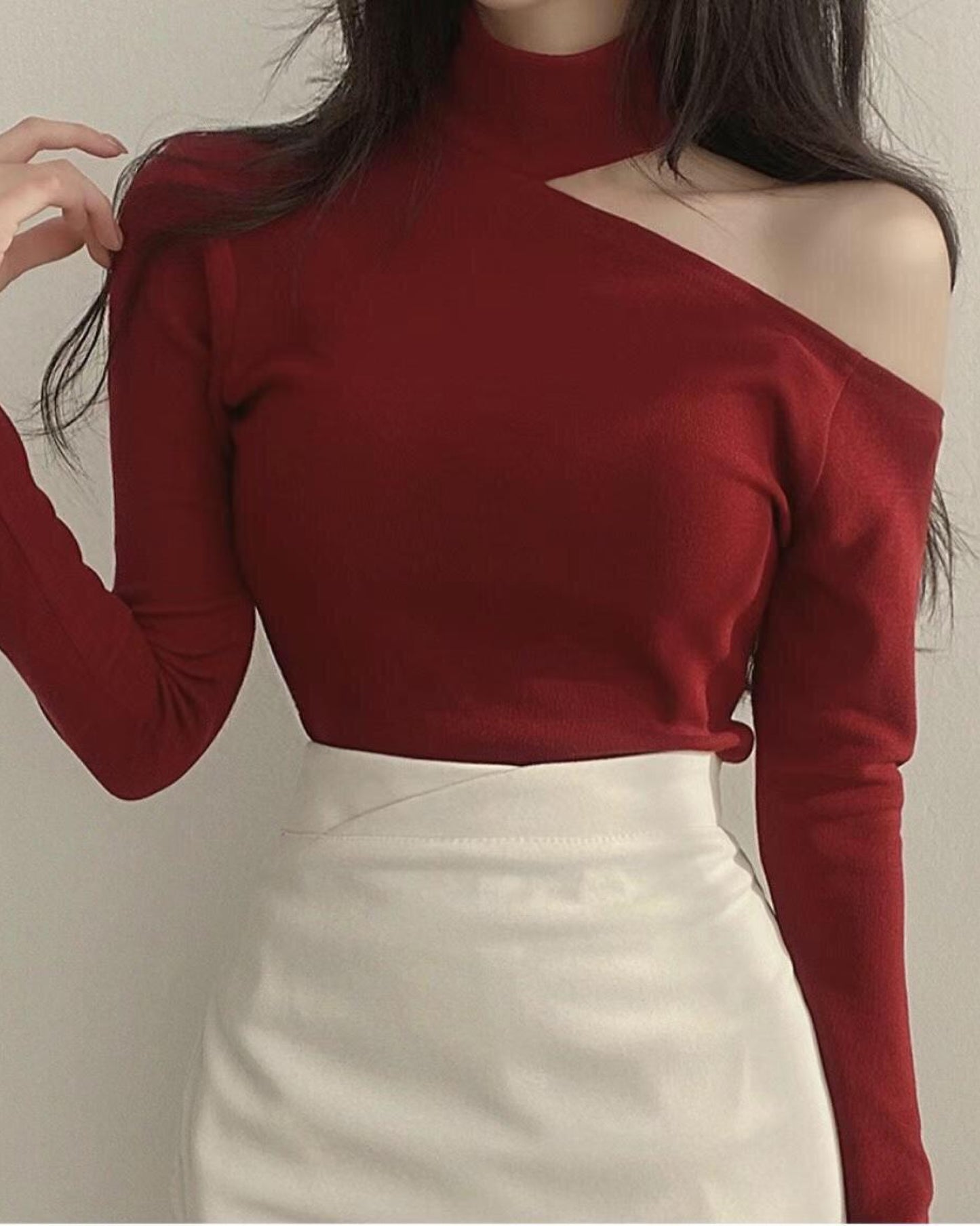 【掛頸款.ᐟ.ᐟ超美小金扣】𝗟𝗶𝘁𝘁𝗹𝗲 𝗦𝗵𝗼𝘂𝗹𝗱𝗲𝗿 𝗧𝗼𝗽