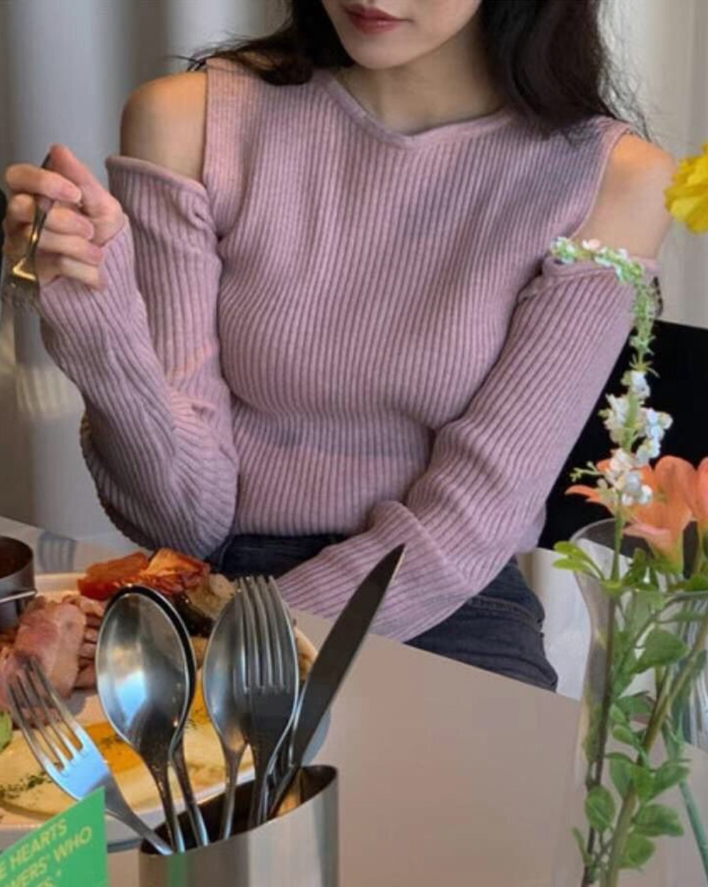 【人氣回歸 🌟🌟｜超美線紋.ᐟ.ᐟ】條紋露肩𝗧𝗼𝗽