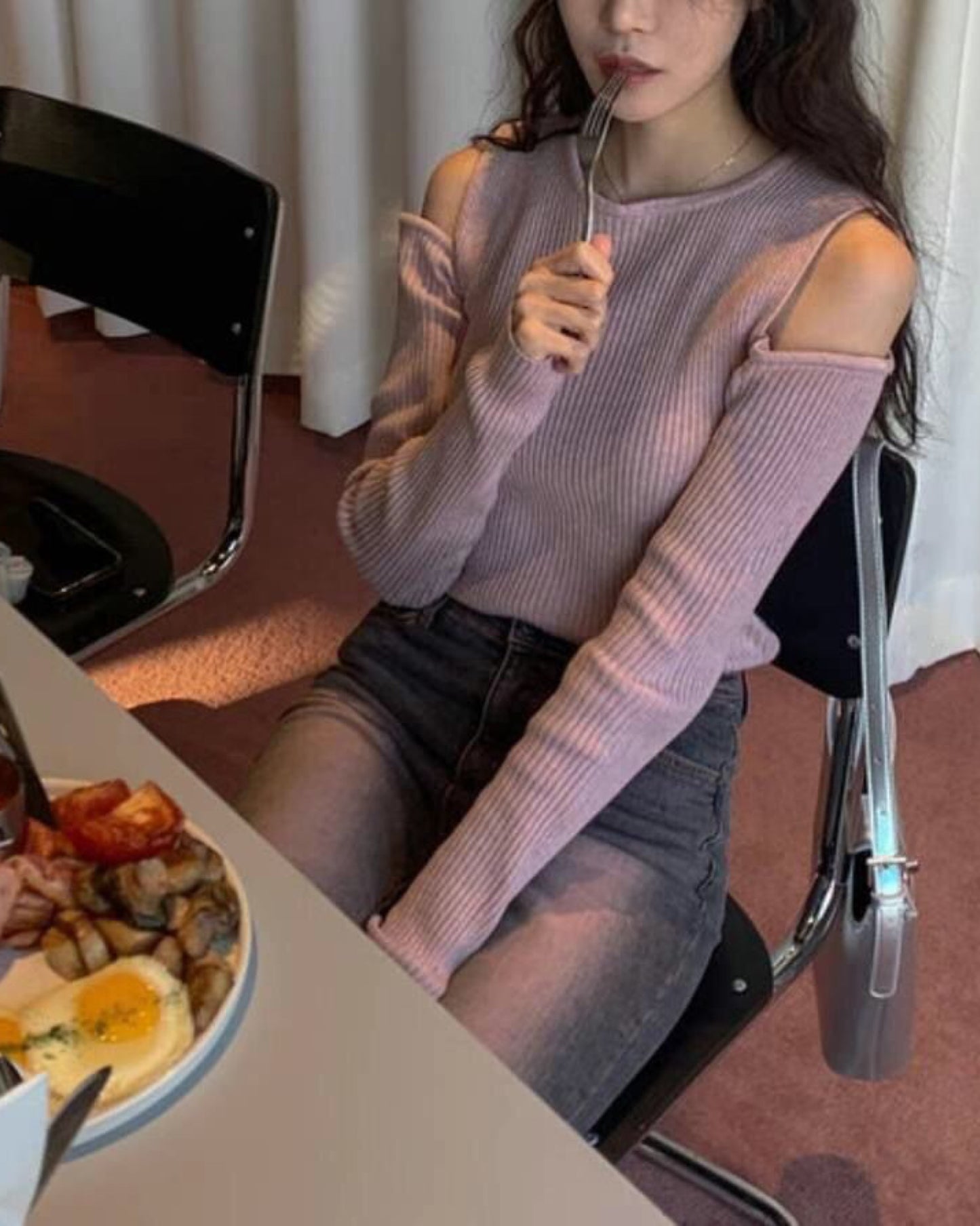 【人氣回歸 🌟🌟｜超美線紋.ᐟ.ᐟ】條紋露肩𝗧𝗼𝗽