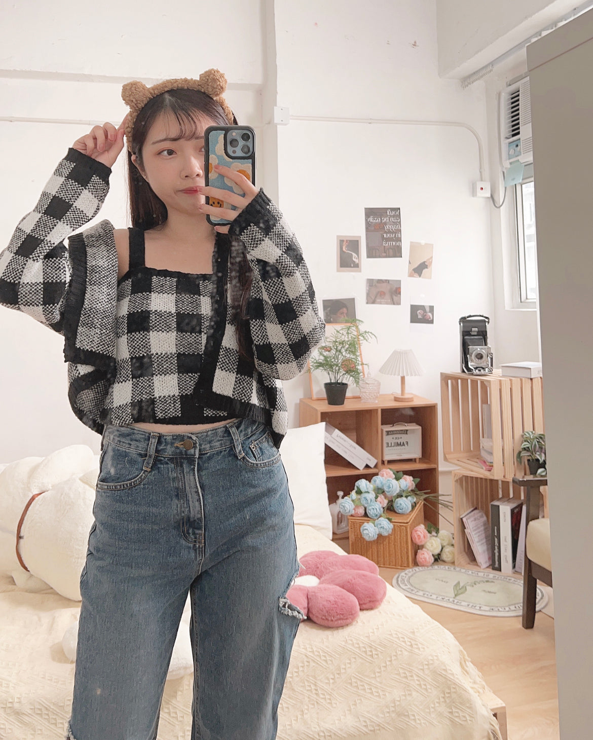 【𝗛𝗼𝘁 𝗜𝘁𝗲𝗺.ᐟ.ᐟ | 約會推介.ᐟ.ᐟ】𝗖𝗵𝗲𝗰𝗸𝗲𝗿𝗲𝗱 𝗦𝗹𝗶𝗺 𝗖𝗿𝗼𝗽 𝗦𝗲𝘁