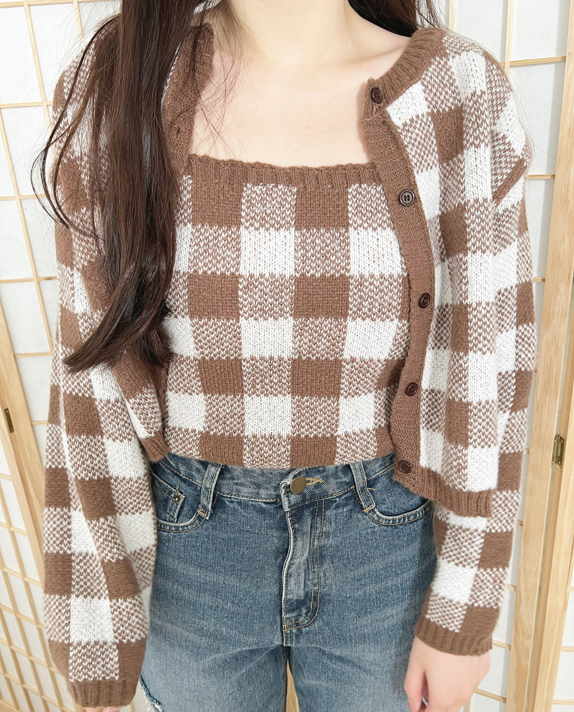 【𝗛𝗼𝘁 𝗜𝘁𝗲𝗺.ᐟ.ᐟ | 約會推介.ᐟ.ᐟ】𝗖𝗵𝗲𝗰𝗸𝗲𝗿𝗲𝗱 𝗦𝗹𝗶𝗺 𝗖𝗿𝗼𝗽 𝗦𝗲𝘁