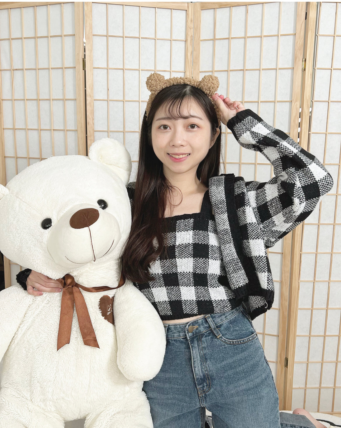 【𝗛𝗼𝘁 𝗜𝘁𝗲𝗺.ᐟ.ᐟ | 約會推介.ᐟ.ᐟ】𝗖𝗵𝗲𝗰𝗸𝗲𝗿𝗲𝗱 𝗦𝗹𝗶𝗺 𝗖𝗿𝗼𝗽 𝗦𝗲𝘁