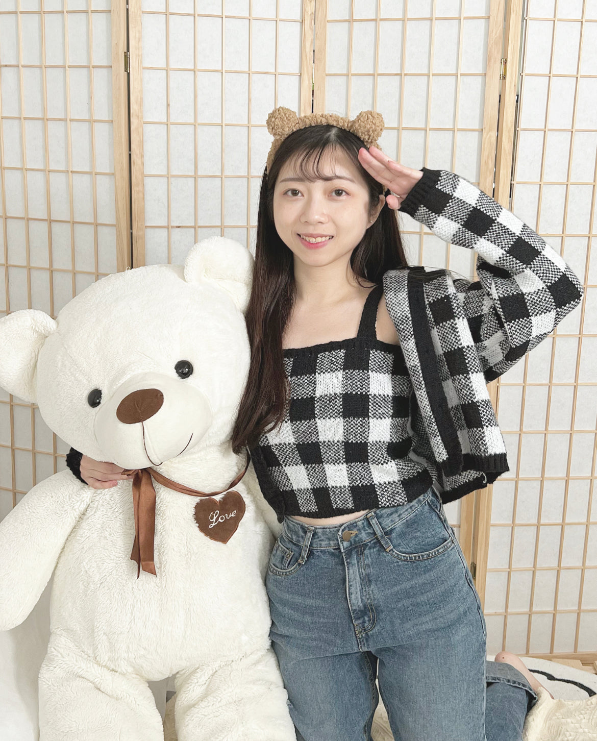 【𝗛𝗼𝘁 𝗜𝘁𝗲𝗺.ᐟ.ᐟ | 約會推介.ᐟ.ᐟ】𝗖𝗵𝗲𝗰𝗸𝗲𝗿𝗲𝗱 𝗦𝗹𝗶𝗺 𝗖𝗿𝗼𝗽 𝗦𝗲𝘁