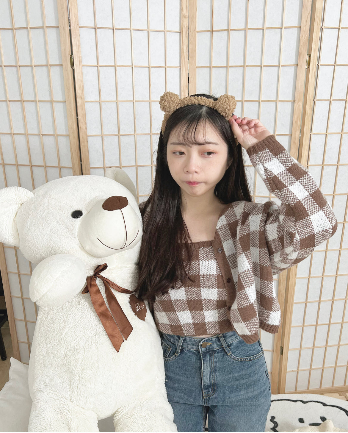 【𝗛𝗼𝘁 𝗜𝘁𝗲𝗺.ᐟ.ᐟ | 約會推介.ᐟ.ᐟ】𝗖𝗵𝗲𝗰𝗸𝗲𝗿𝗲𝗱 𝗦𝗹𝗶𝗺 𝗖𝗿𝗼𝗽 𝗦𝗲𝘁