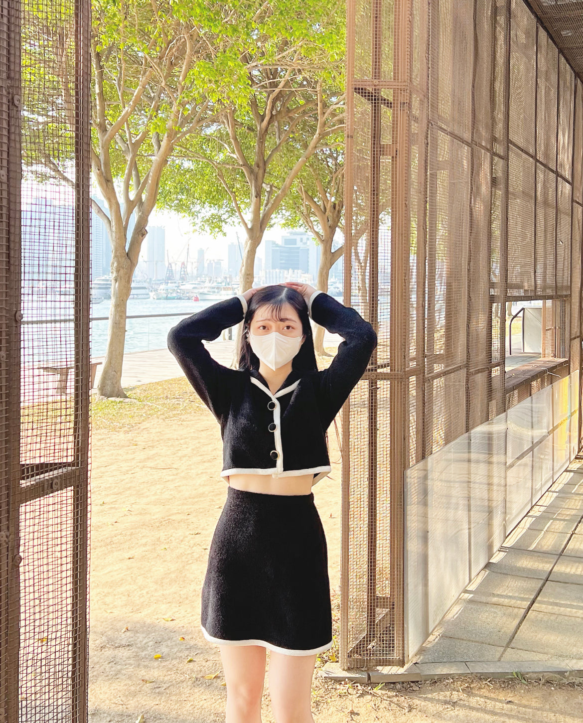 【小香風約會款.ᐟ.ᐟ】畫家小套裝