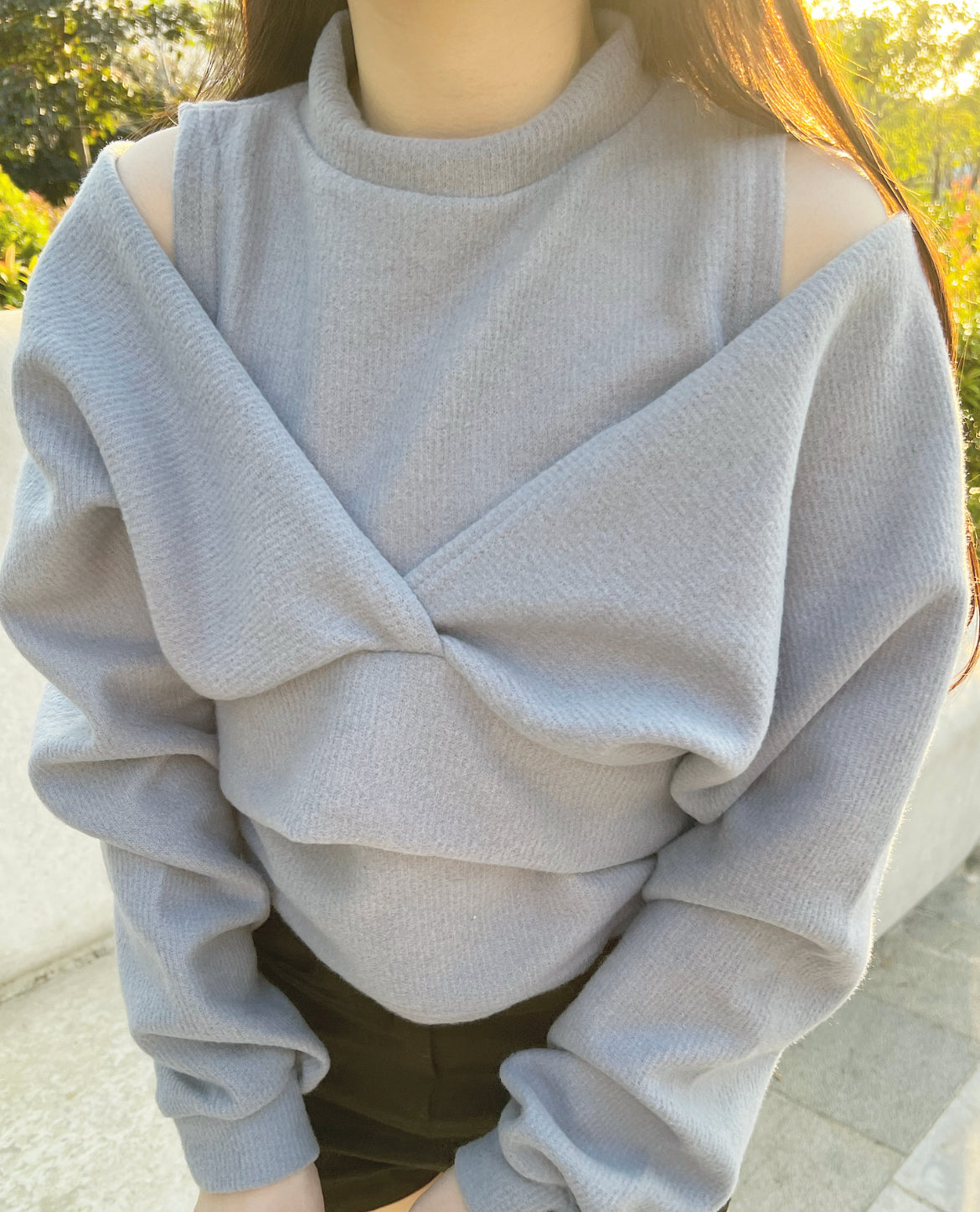 【可以前後倒轉著 .ᐟ.ᐟ】 𝟮 𝗪𝗮𝘆𝘀 小高領𝗧𝗮𝗻𝗸 𝗧𝗼𝗽