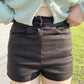 小高腰短褲